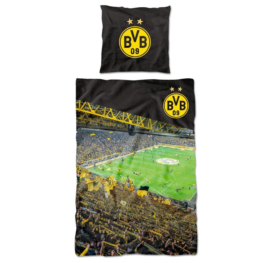 BVB MERCHANDISING Bettwäsche BVB Bettwäsche Stadion günstig online kaufen