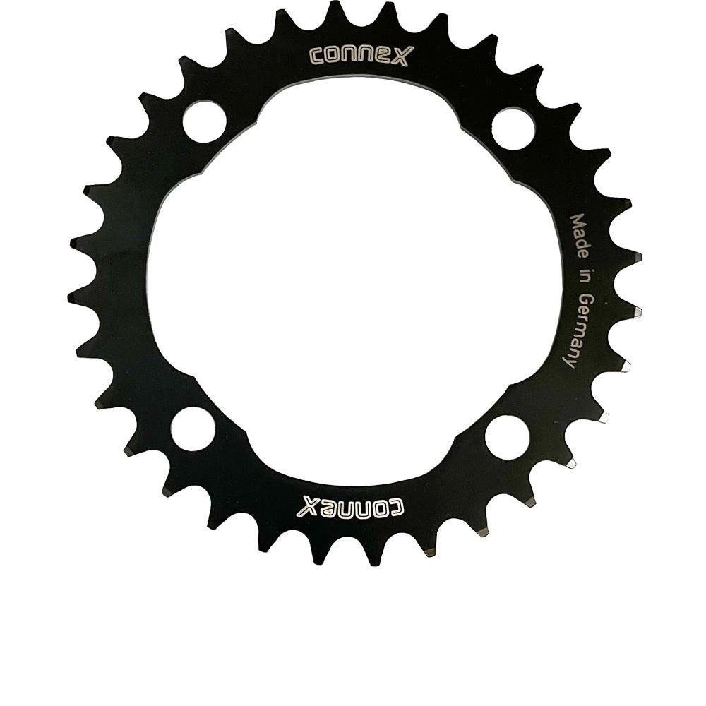 Kettenschaltung ConneX E-Bike Kettenblatt 34T Ø104 mm Narrow-Wide - Schwarze KTL-Besch