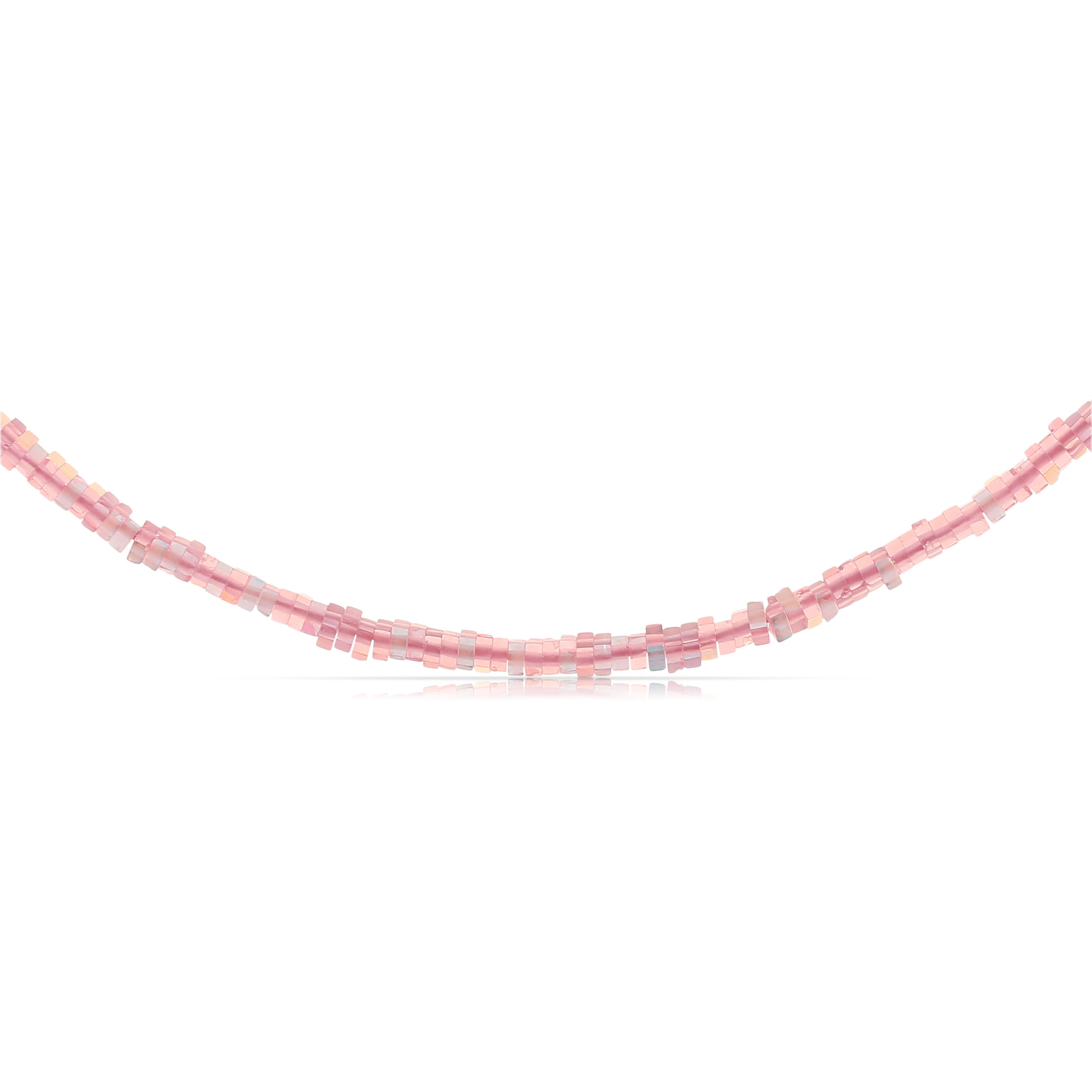 Made by Nami Perlenkette Damen Halskette bunt mit Perlen verstellbar Wasser günstig online kaufen