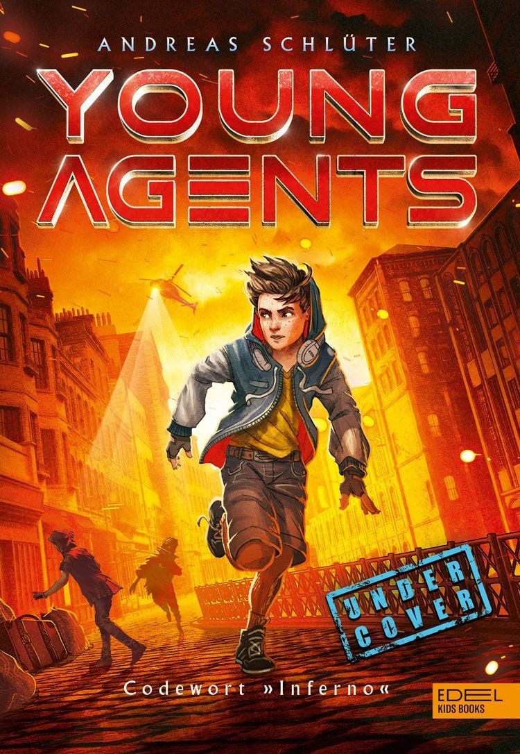 Kinderbuch Young Agents (Band 3) – Codewort „Inferno" Spannende Agenten-Abenteuer Andreas Schlüter