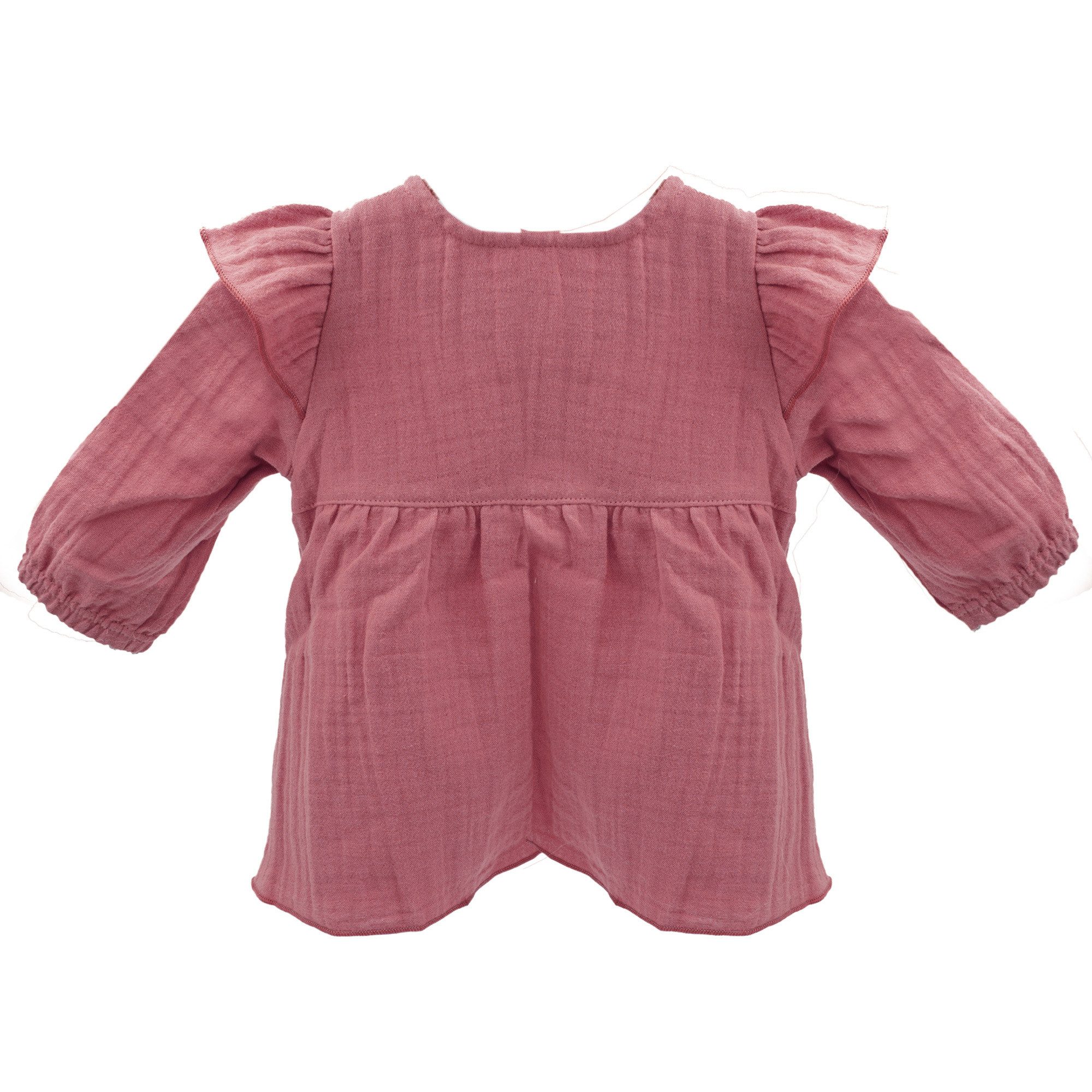 MAXIMO Shirtbluse GOTS BABY GIRL-Bluse 3/4 Arm Musselin (1-tlg)