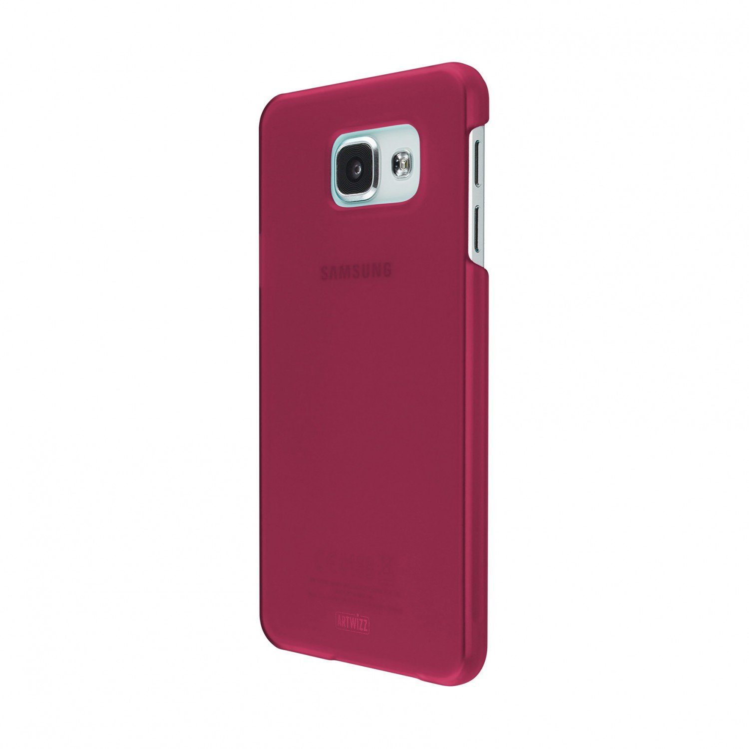 Artwizz Smartphone-Hülle Rubber Clip for Galaxy A3 (2016), berry