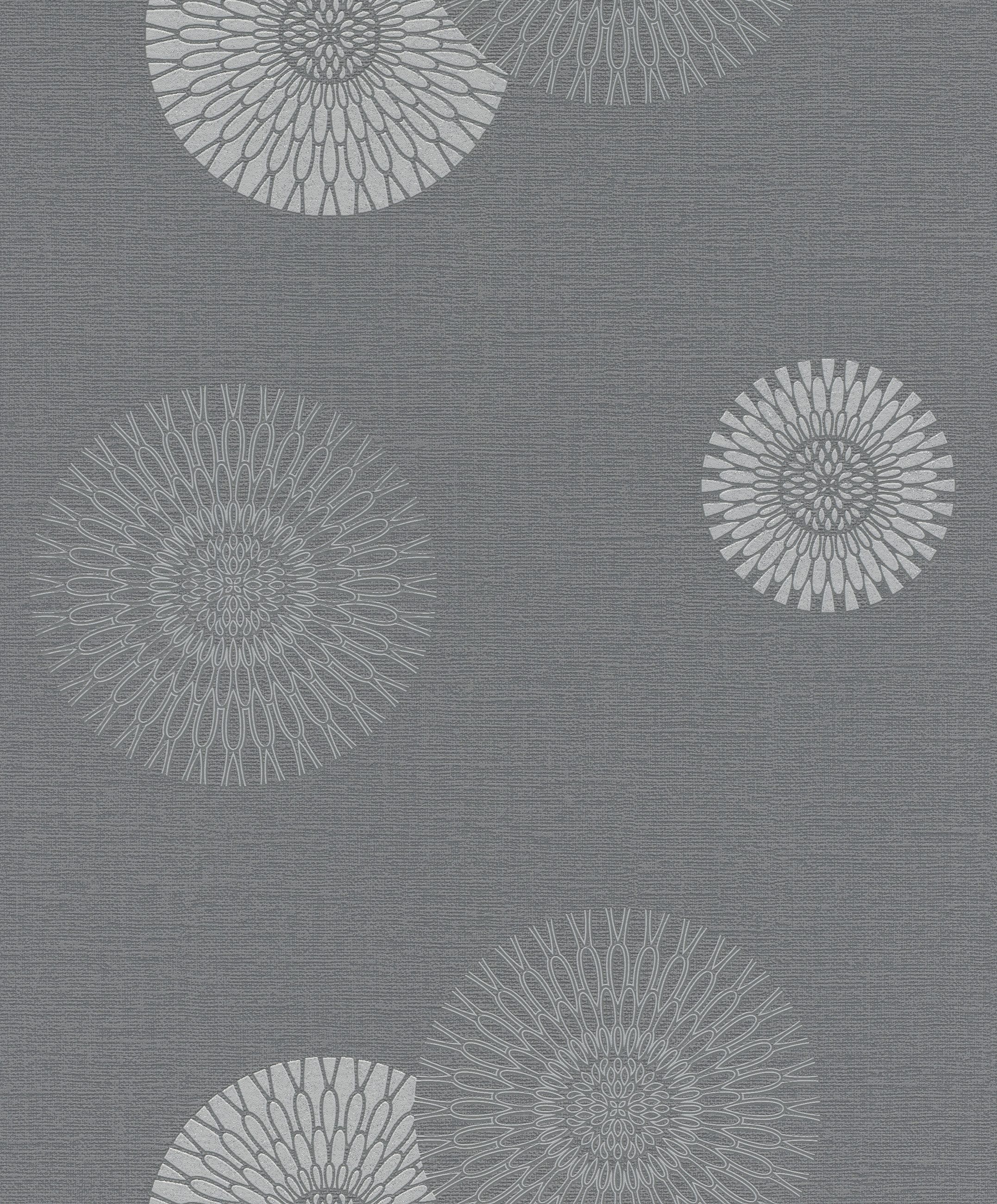 Rasch Vliestapete Grafisches Muster - Vliestapete Grau, Geometrisch, (1 Rolle, 1 St., Kollektion 'Unsere Besten 2027' - 10,05 m x 0,53 m), gute Lichtbeständigkeit, feucht abwischbar, restlos abziehbar