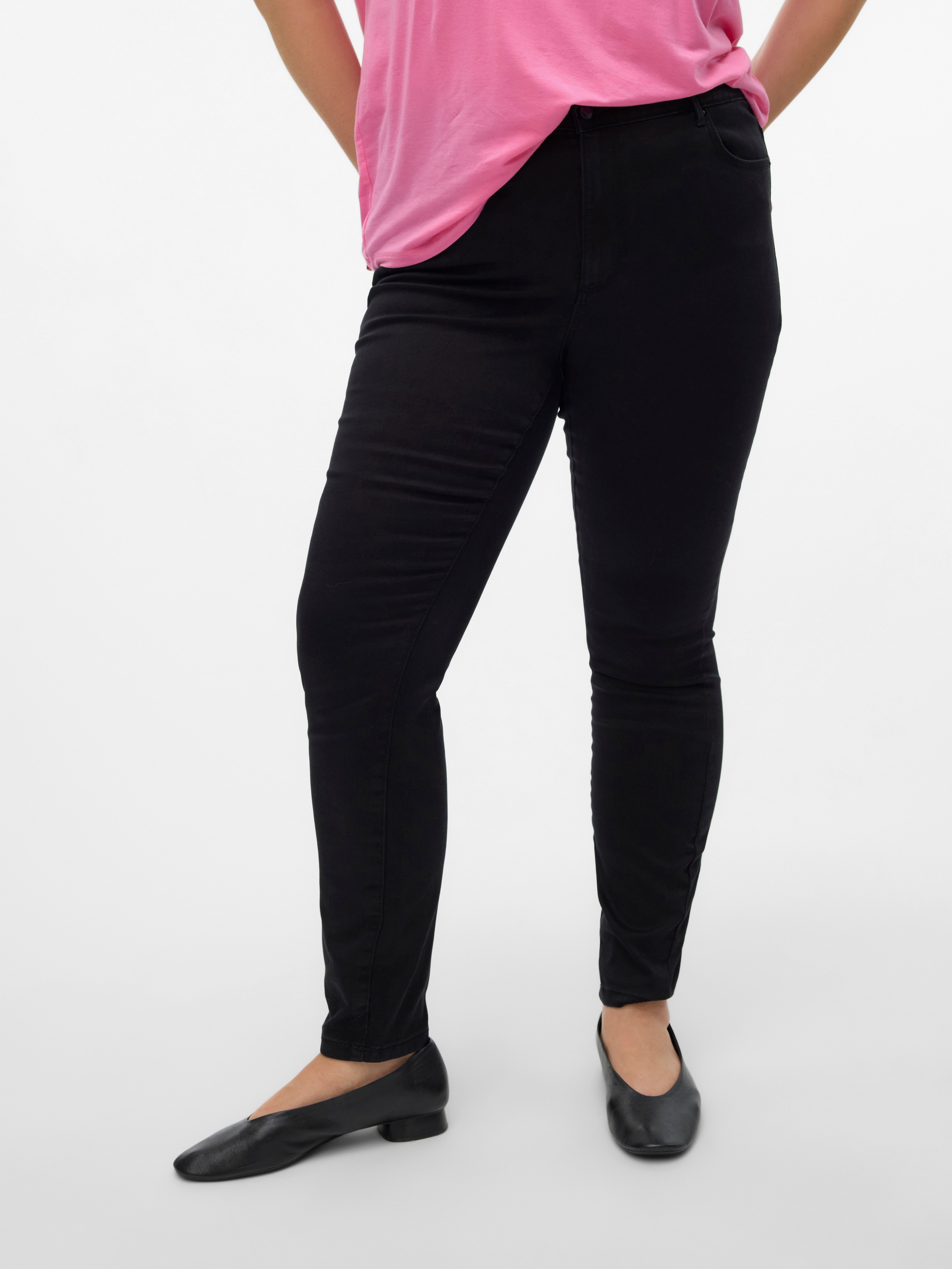 Vero Moda Curve Slim-fit-Jeans VMPHIA HR SK SOFT VI110 GA CUR NOOS