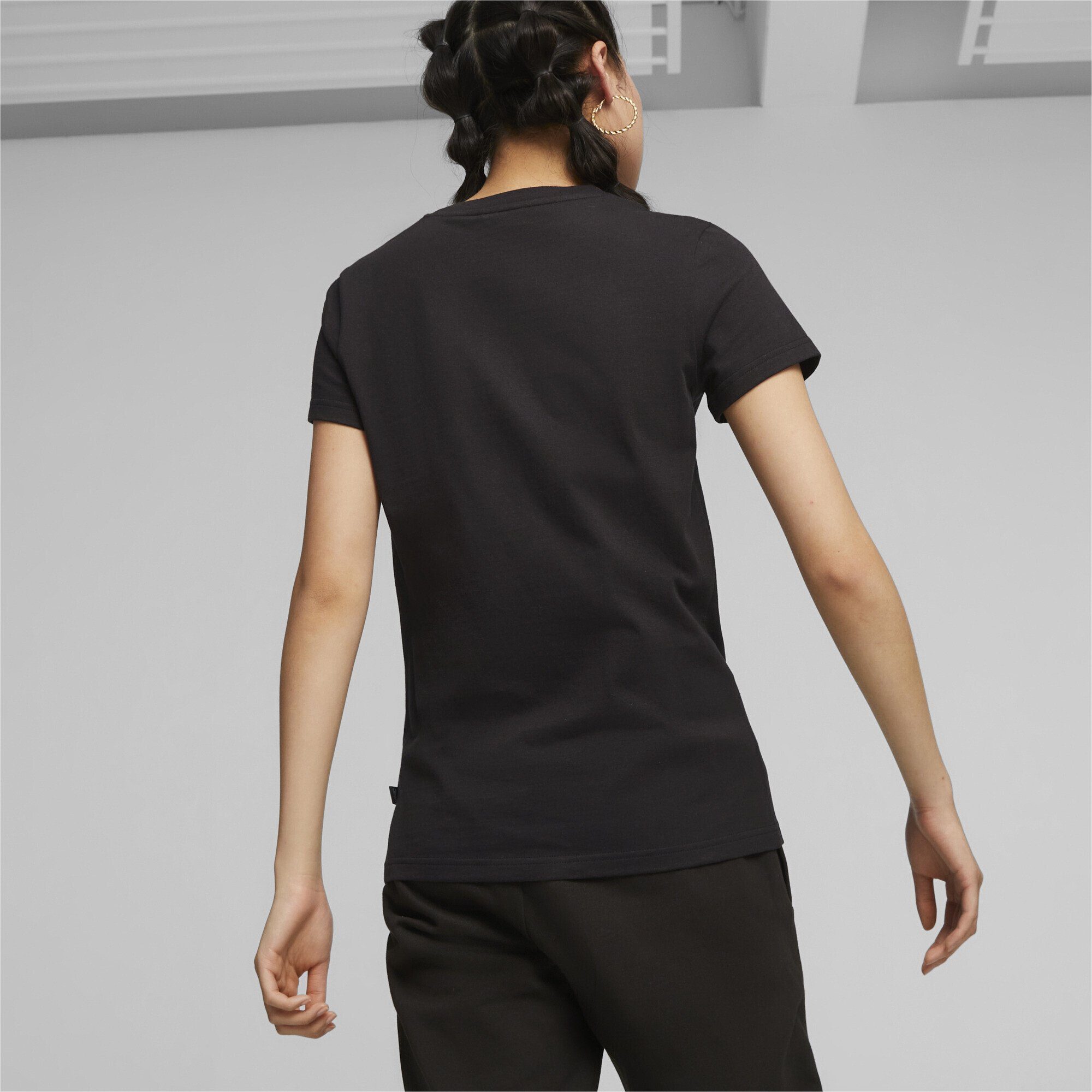 Damen T-Shirt T-Shirt PUMA Essentials Black Better