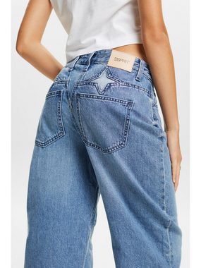 Esprit Relax-fit-Jeans Lockere Retro-Jeans mit mittelhohem Bund