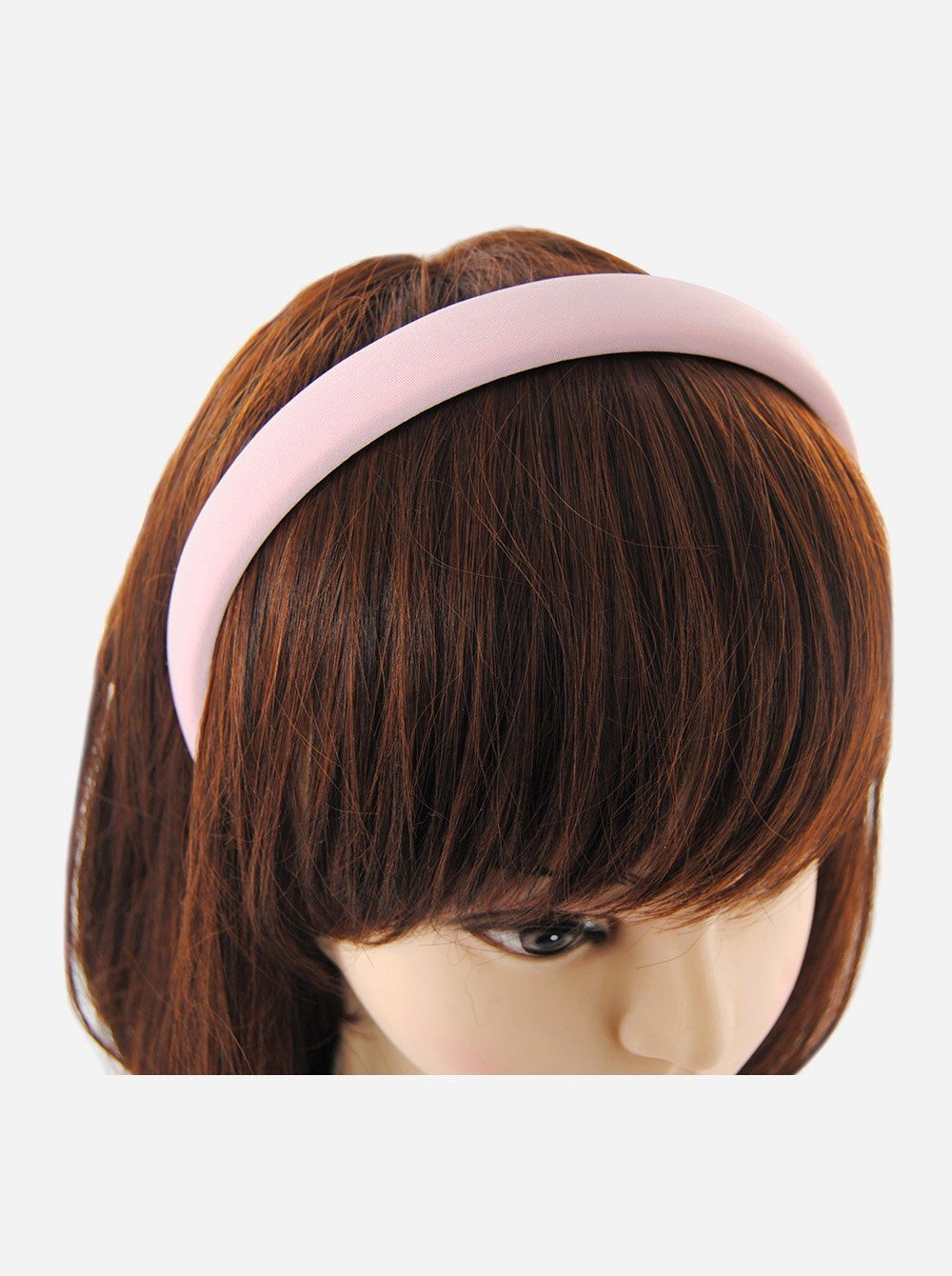 axy Haarreif Haarreif mit Stoff gepolstertes Candy Colours, Vintage Damen Haareifen Haarband
