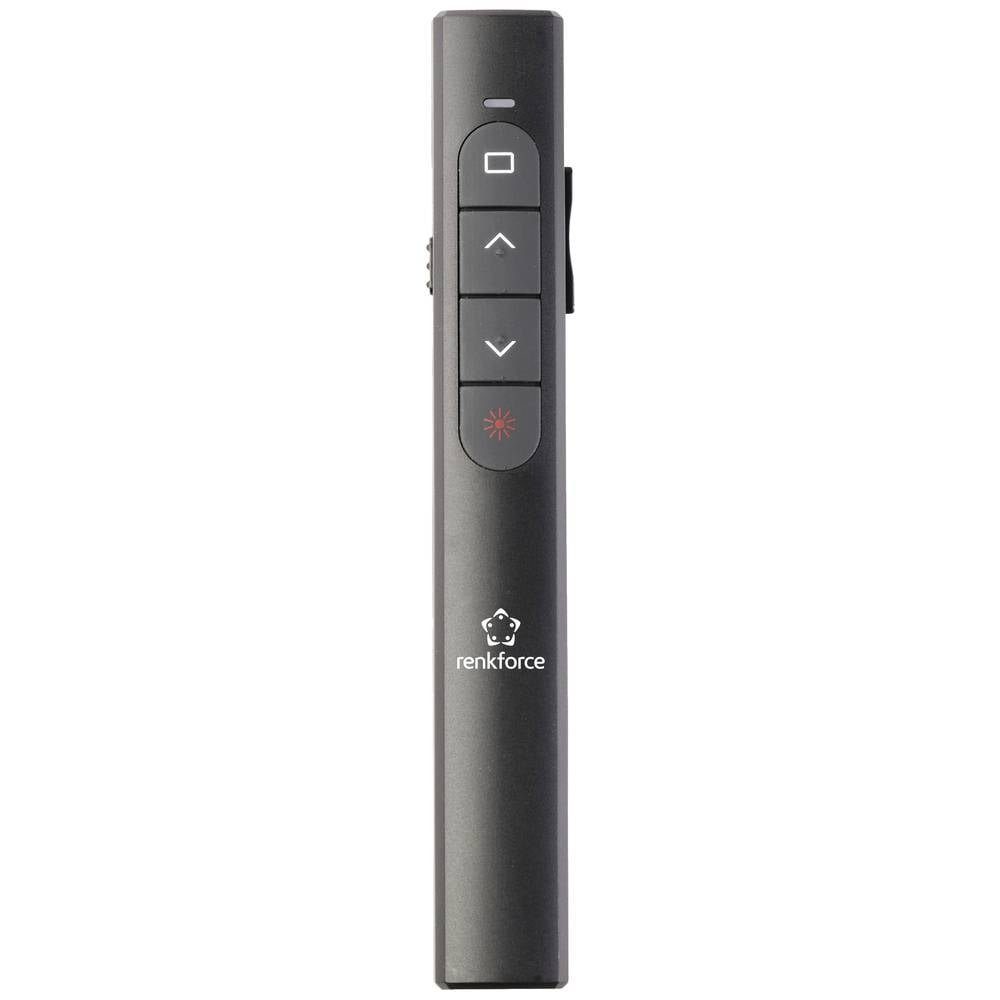 Renkforce RF-PLP-201 2.4G Presenter mit Laser-Pointer RF-5253052 Presenter (inkl. Laserpointer)