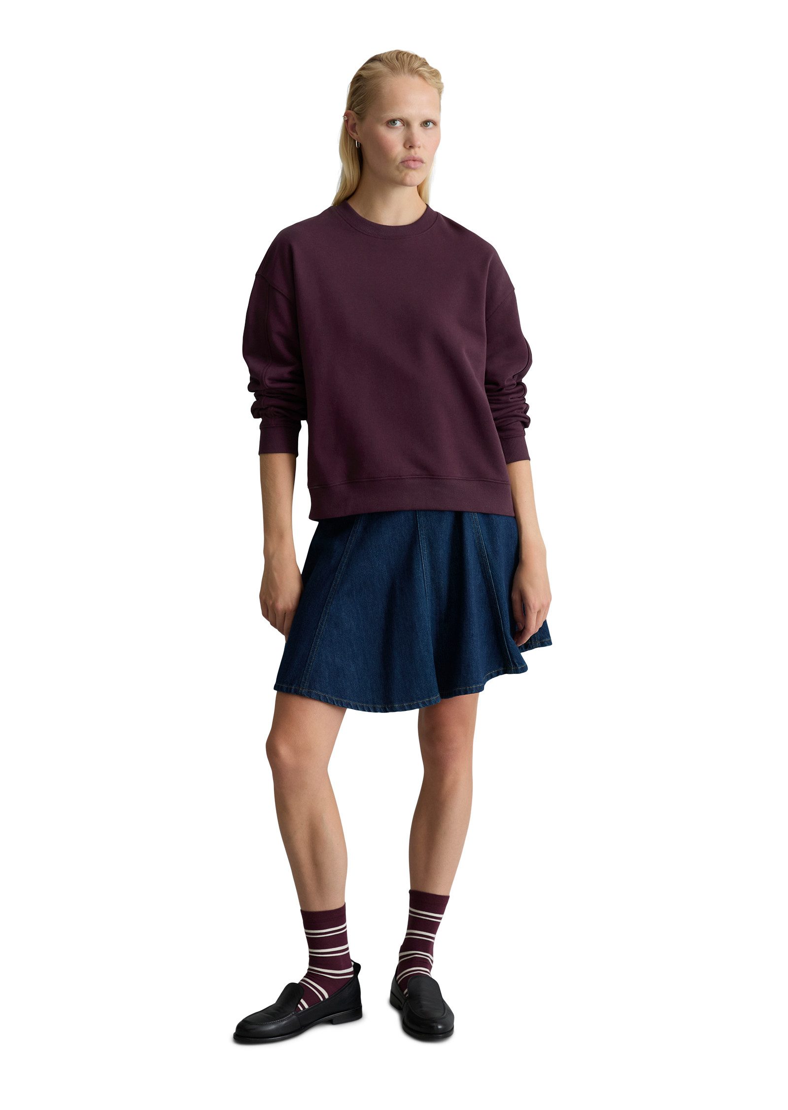 Marc O'Polo DENIM Sweatshirt aus Organic Cotton – Bild 5 von 5