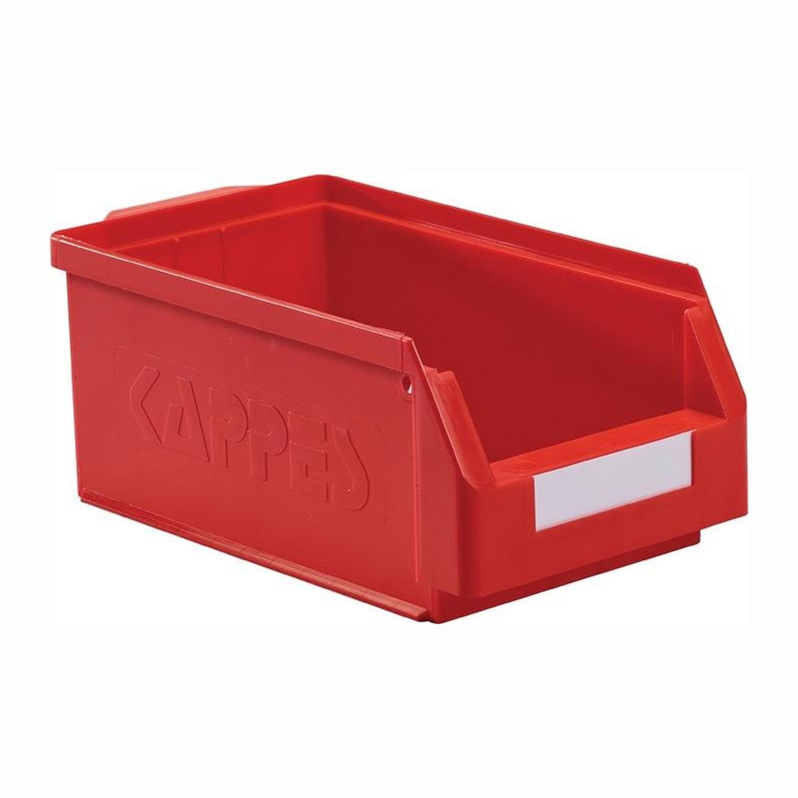 KAPPES Aufbewahrungsbox KAPPES Sichtlagerkasten L 350 x B 200 x H 150 mm rot - 6003.00.02...