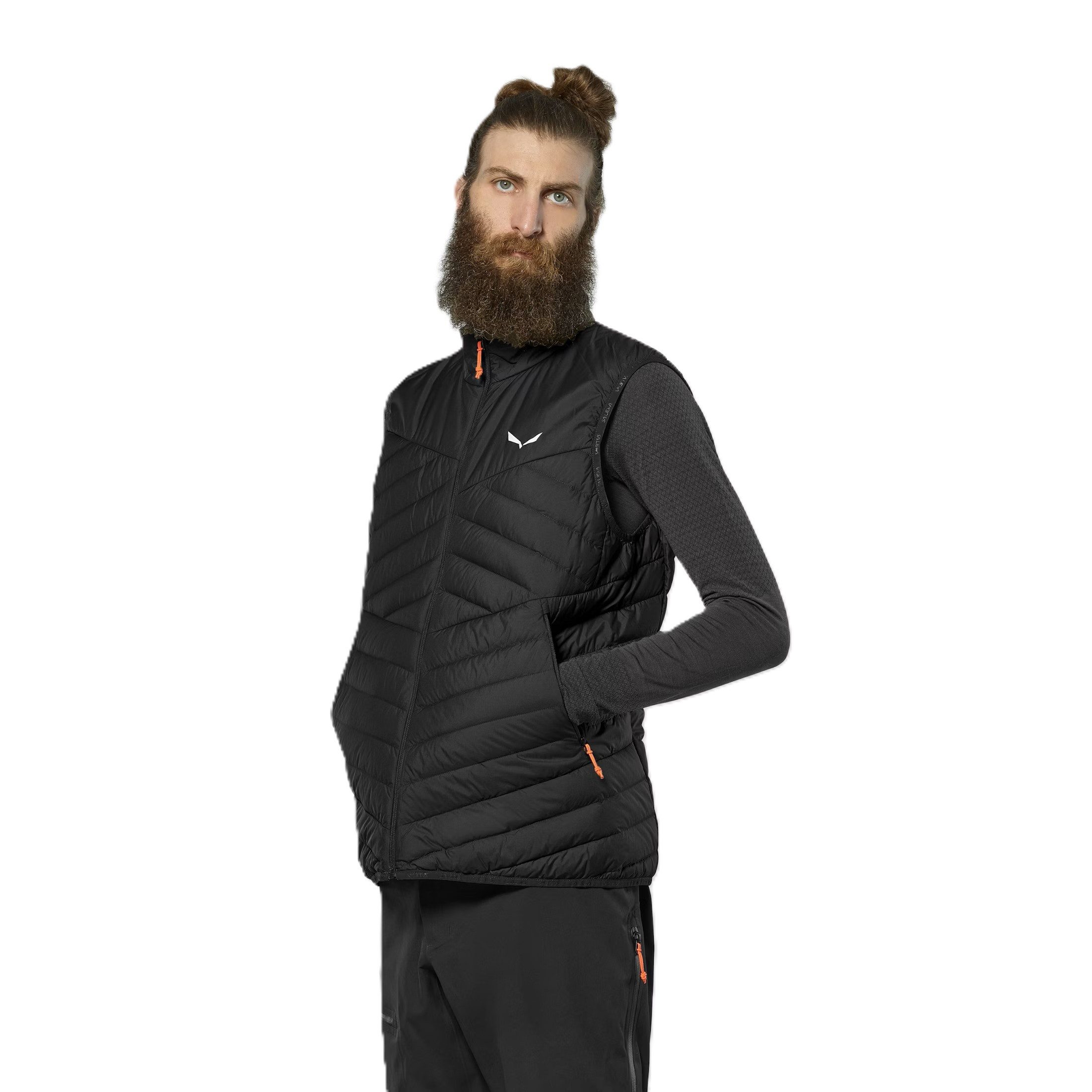 Salewa Daunenweste Brenta RDS Down Vest (leicht, warm, komprimierbar) schwarz Herren