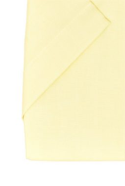 MARVELIS Kurzarmhemd Kurzarmhemd - Comfort Fit - Einfarbig - Gelb