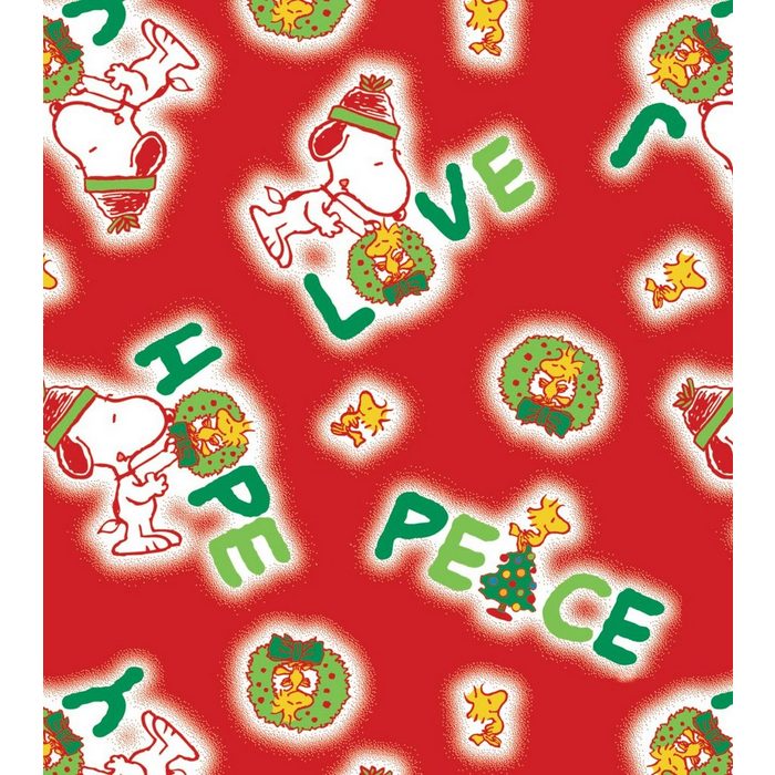 Close Up Poster Geschenkpapierset Peanuts Hope Joy Peace Love 70 x 100 cm