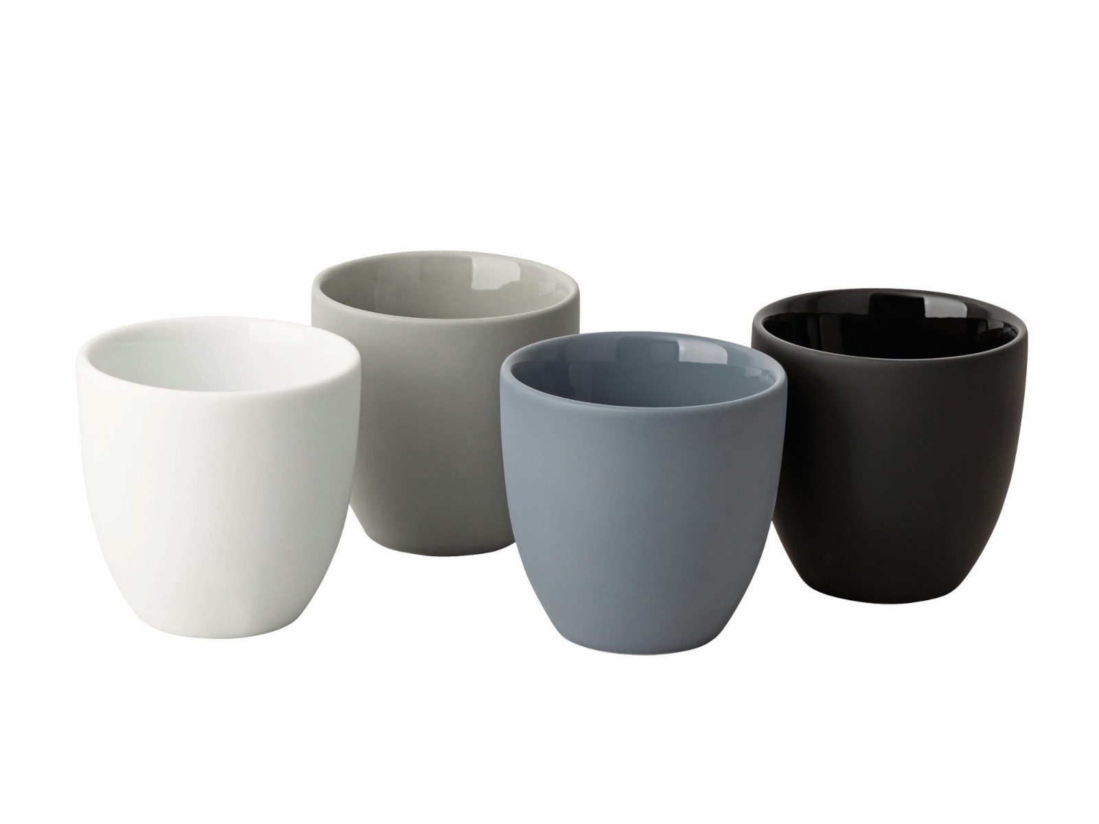 Rosenthal Tasse the cup+ Mixed Lungo doppelwandig 0,18l Set 4tlg, Porzellan