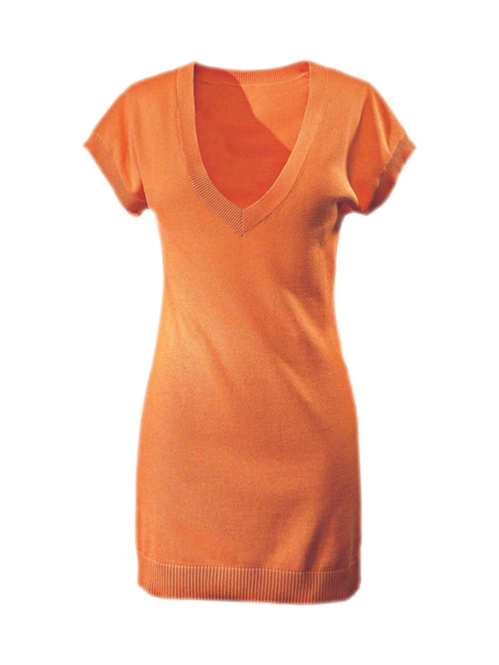 heine Longpullover HEINE Damen Longpullover, orange