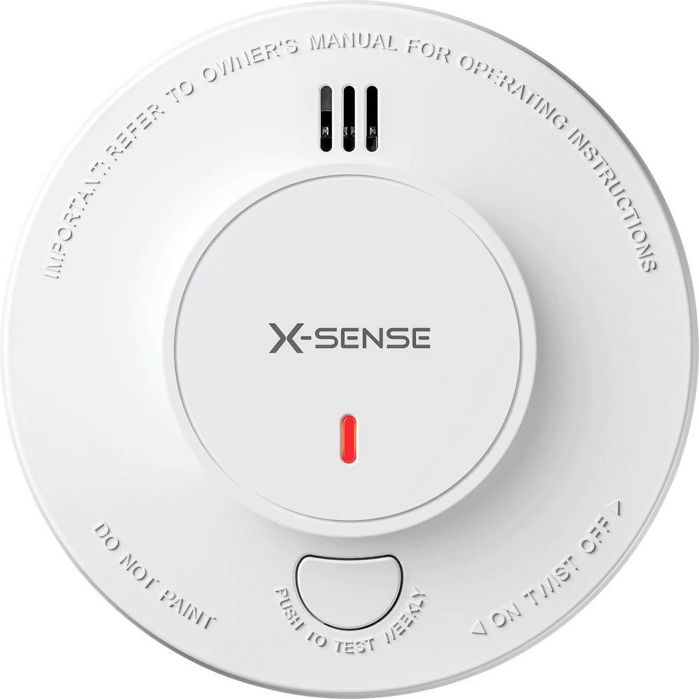 X-SENSE SD19 Rauchwarnmelder inkl. 10 Jahres-Batterie batteriebetrieben (B x H Rauchmelder (inkl. 10 Jahres-Batterie)