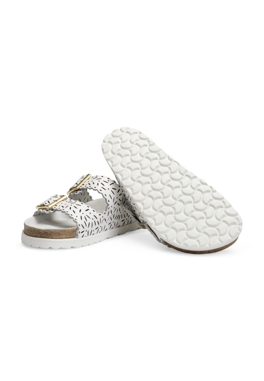 vitaform Damen Pantoletten Softnappaleder Pantolette
