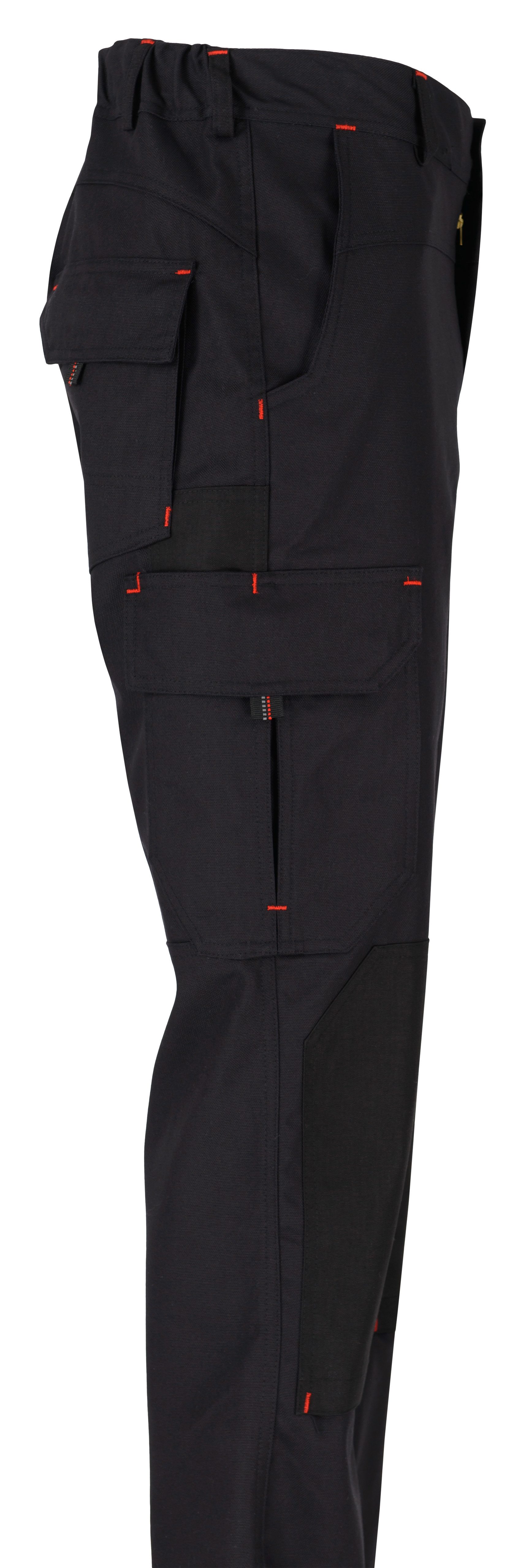BEB Arbeitsbundhose beb HANDWERK Herren Bundhose PREMIUM Baumwollmix CANVAS Schwarz