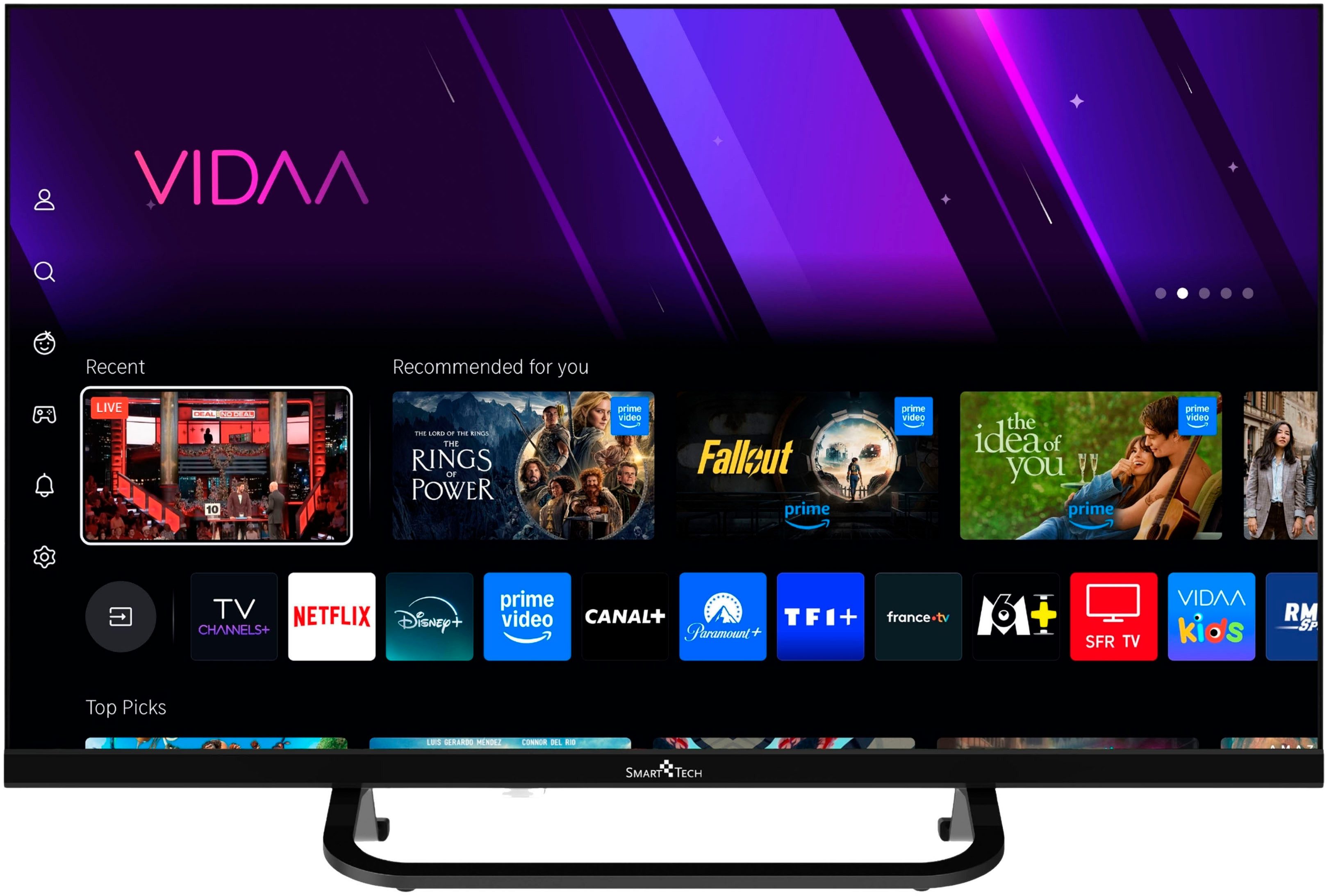 Smart Tech 24HV02V LED-Fernseher (60 cm/24 Zoll, HD ready, Smart-TV) – Bild 2 von 5