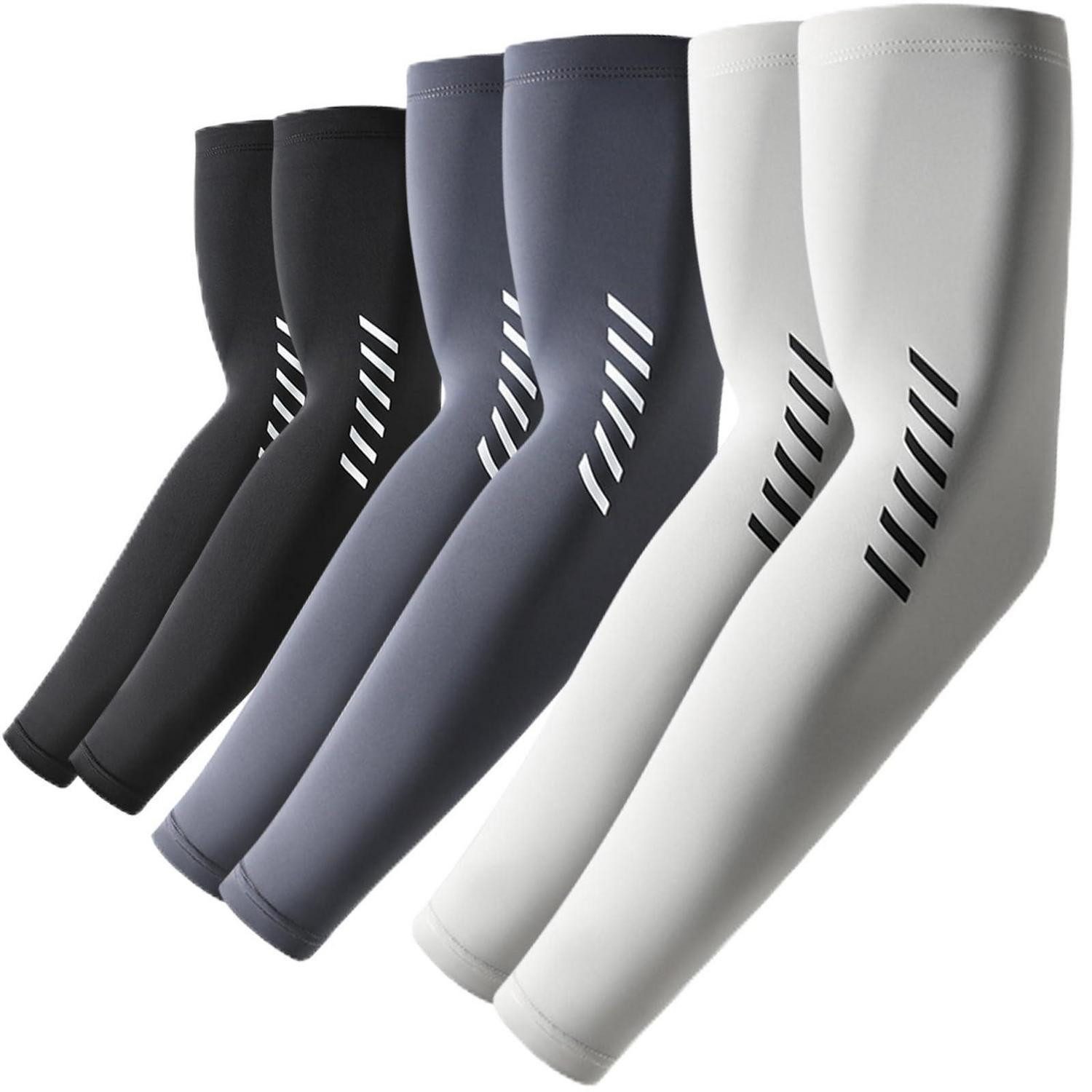 LuxusKollektion Armlinge Arm Sleeve UPF 50+ Kühl & UV-Schutz (3er-Pack)