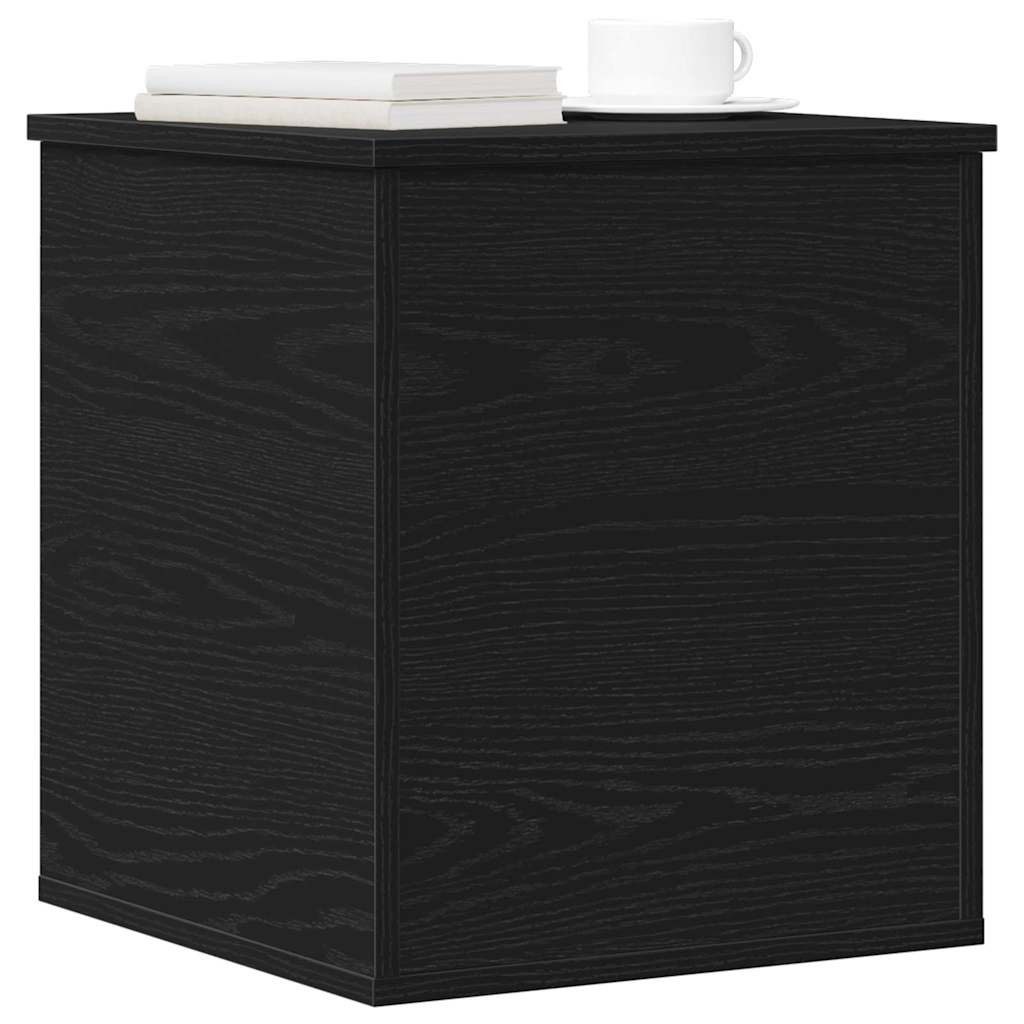 vidaXL Aufbewahrungsbox Aufbewahrungsbox Schwarz Eichen-Optik 40 x 42 x 46 cm (1 St)