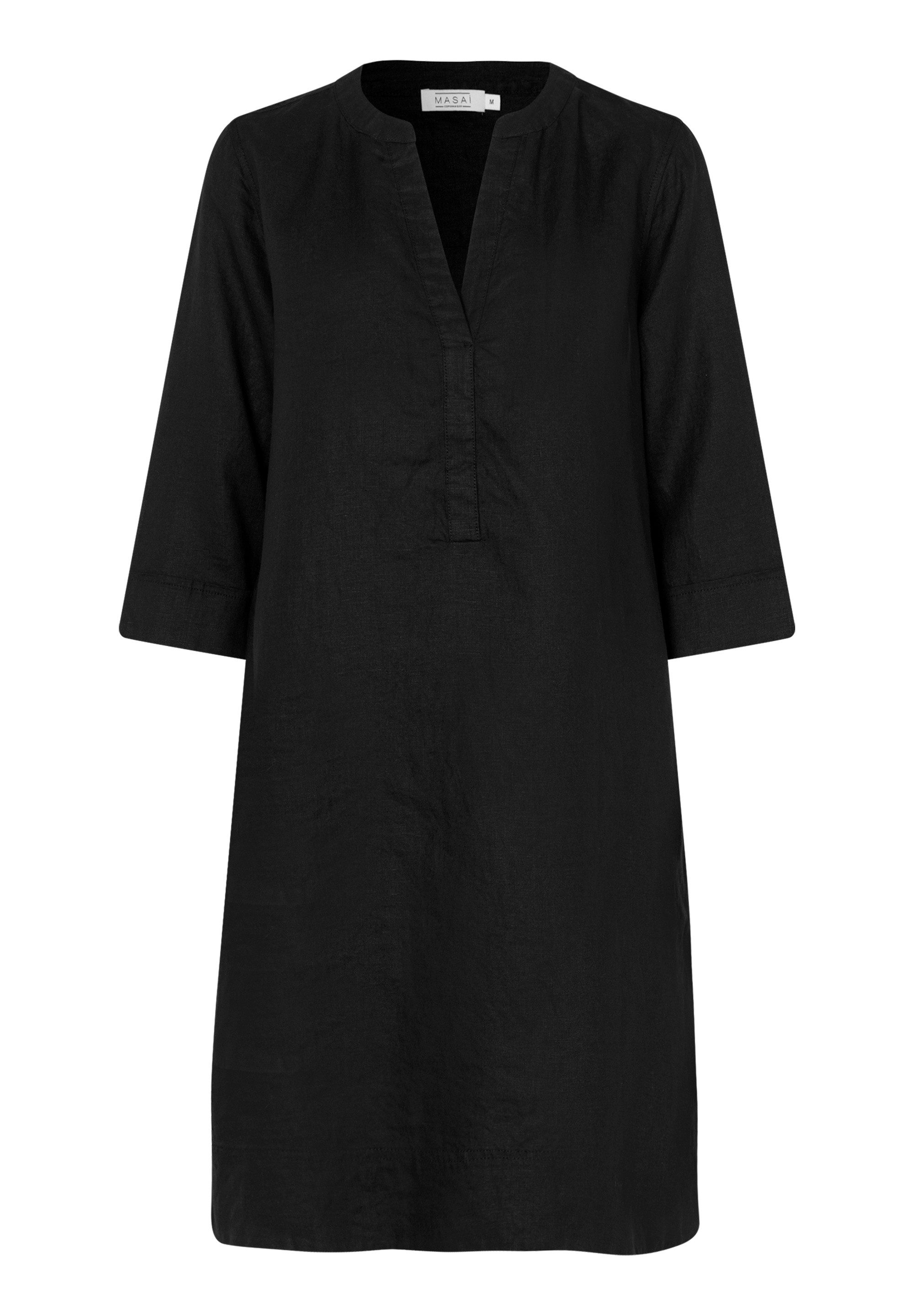 Masai Blusenkleid MaNokolo Leinen, bequem über günstig online kaufen