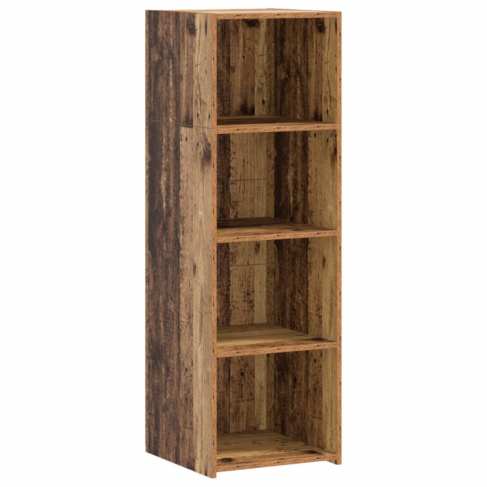 vidaXL Highboard Highboard Altholz 40 x 41 x 124 cm Holzwerkstoff (1 St)
