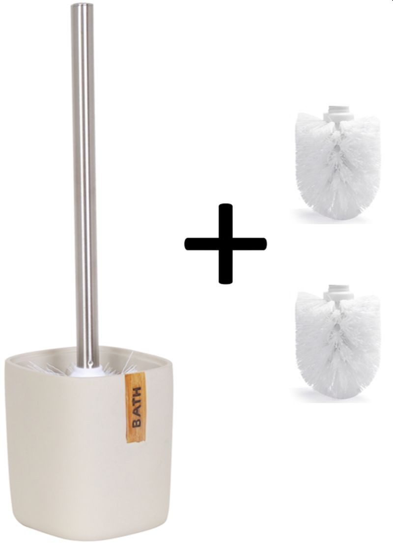 MSV Badaccessoire-Set MSV Bad Serie "Iguacu" WC Bürste Toilettenbürste Klobürste WC
