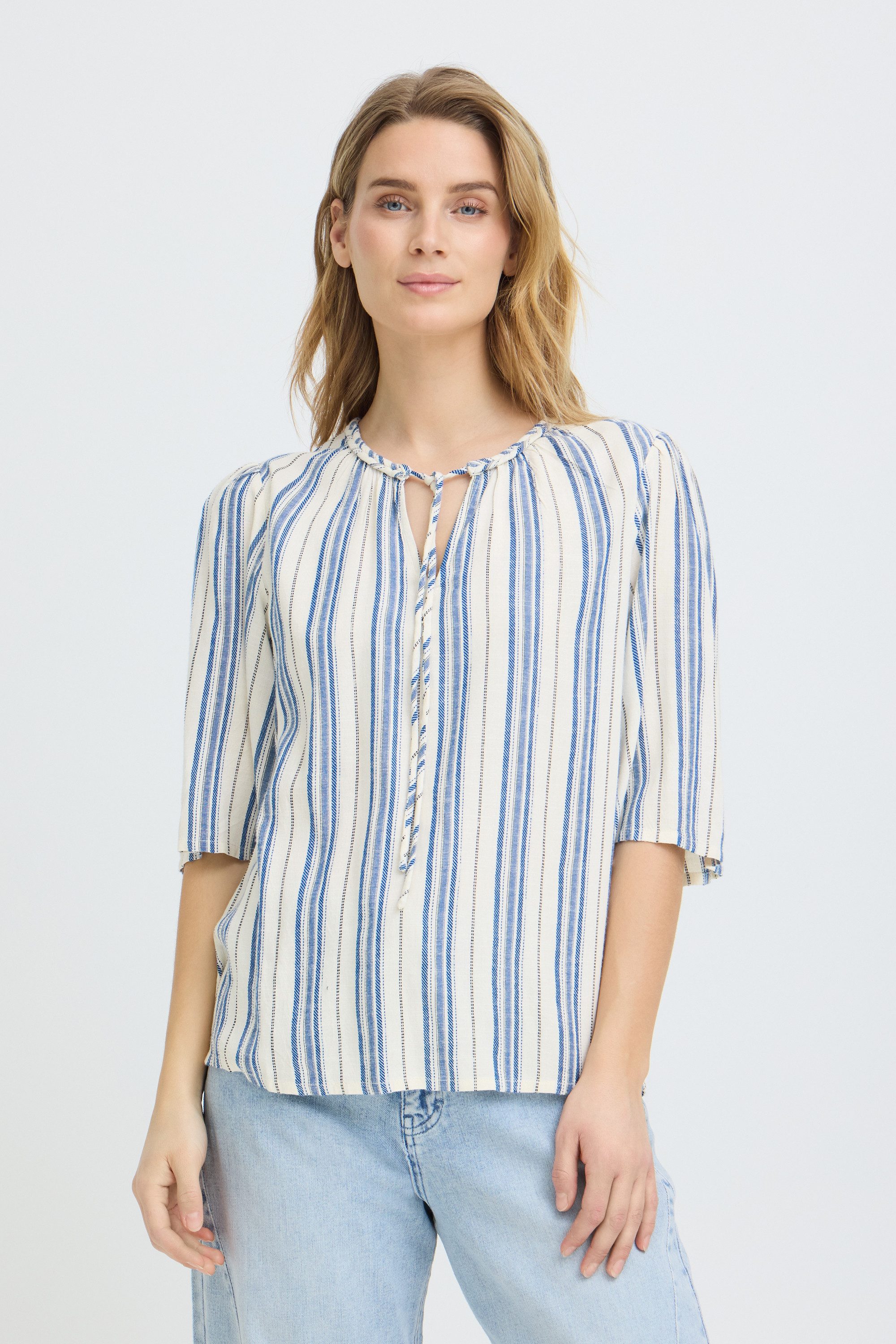 Pulz Jeans Langarmbluse Halblange Ärmel PZCHRISTEL