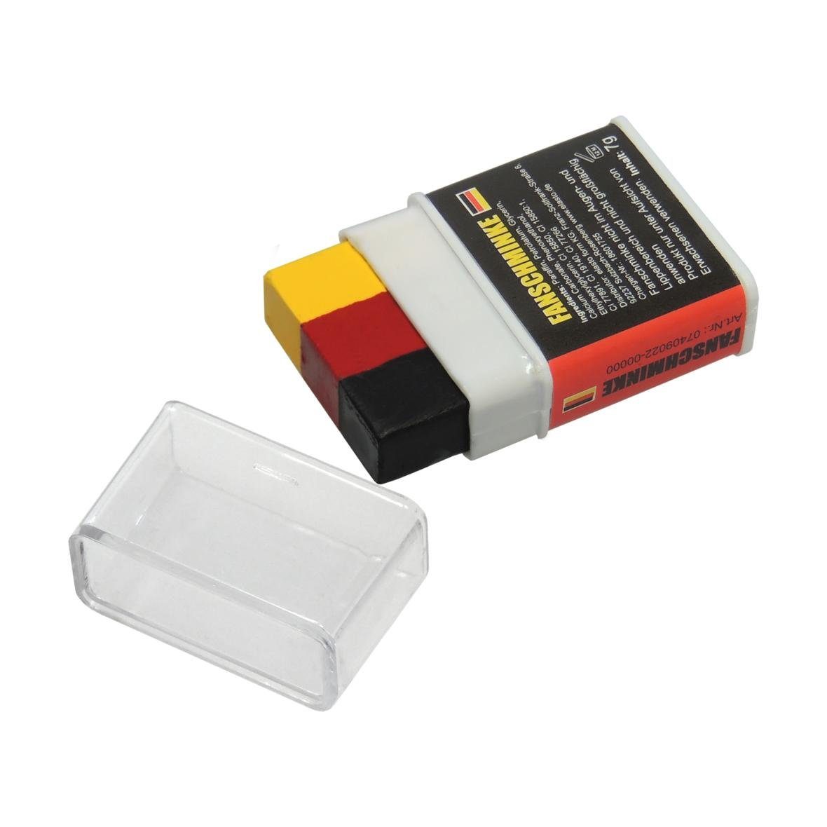 elasto Dekoobjekt Fanschminke NATIONS Deutschland-Farben Schminke für EM 2024