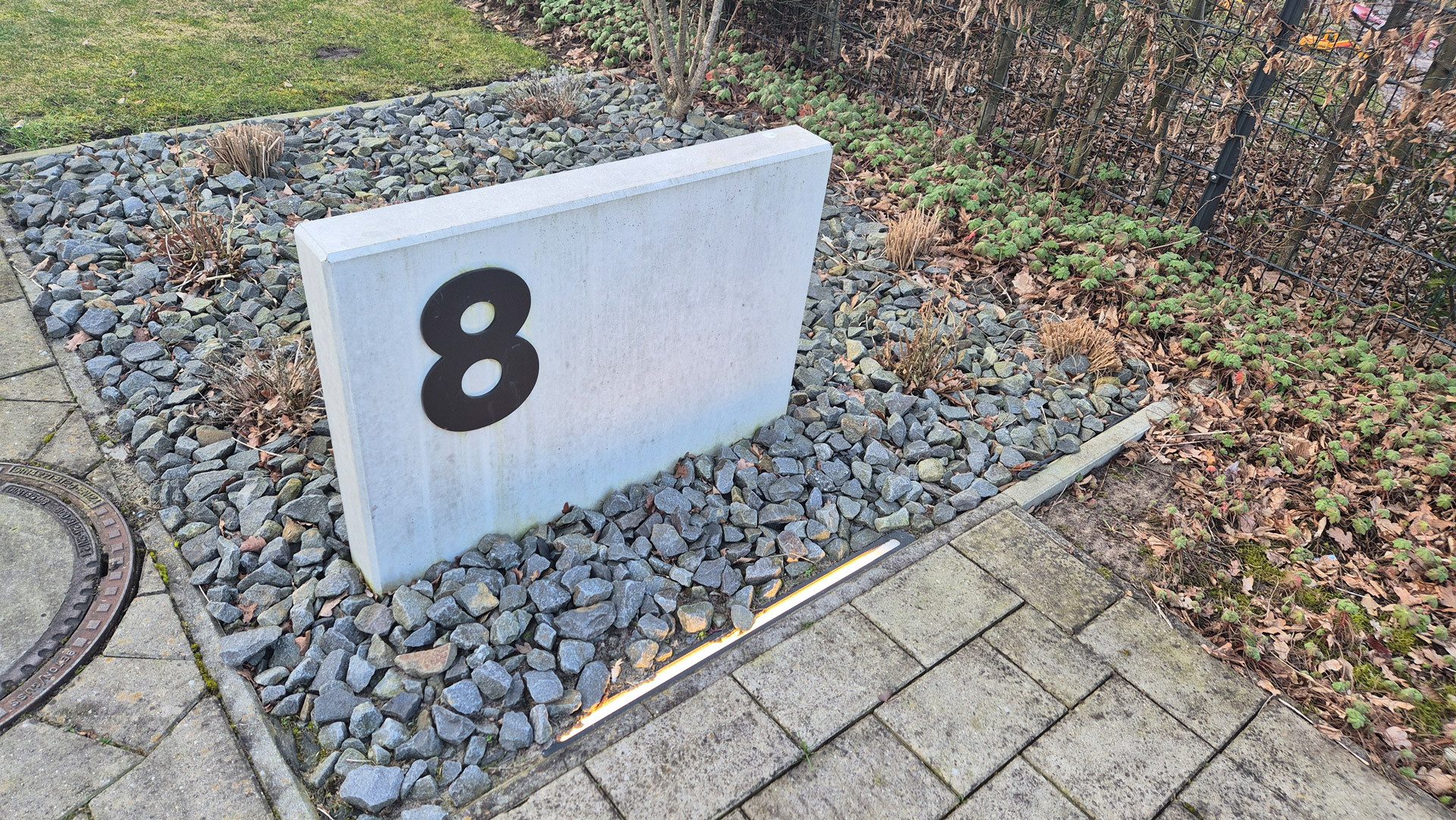 Diephaus Mauerstein L-STEIN BEWEHRT GRAU 80/100/45/8 CM