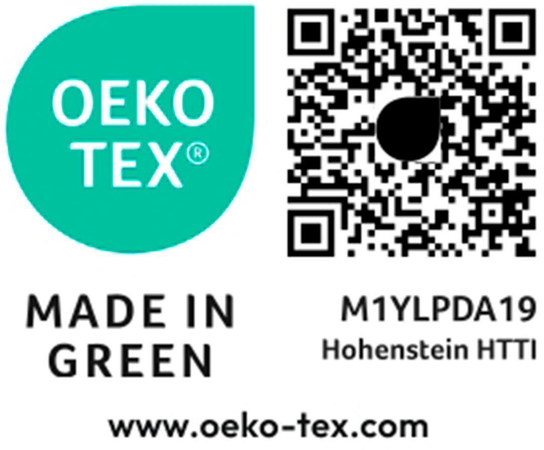 Schlafgut Spannbettlaken PURE BOXSPRING in Gr. 90x200, 140x200 oder 180x200, für Boxspringbett, Jersey-Elasthan, Gummizug: rundum, (1 Stück), aus Bio-Baumwolle, für Matratzen bis 40 cm Höhe, Bettlaken