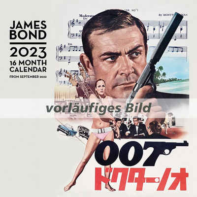 PYRAMID Wandkalender James Bond Kalender 2024