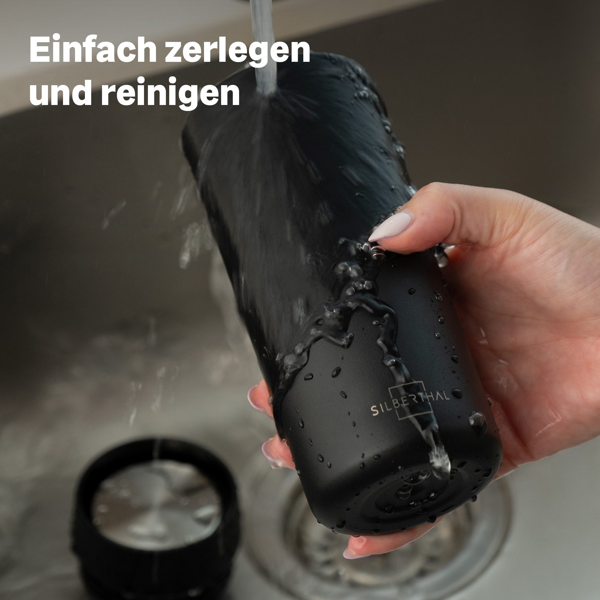SILBERTHAL Thermobecher Thermobecher to go 350ml - 6h warm & 12h kalt, 1-tlg., Edelstahl, Keramik im Inneren, 6h warm, 12h kalt