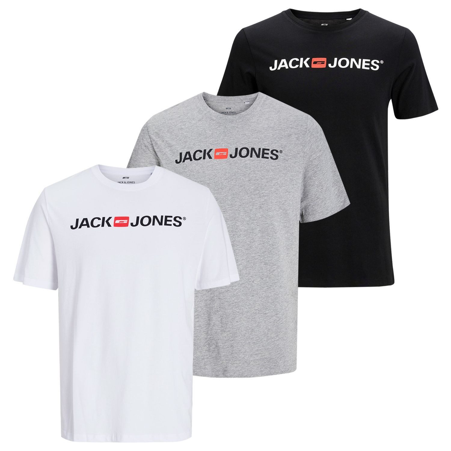 Jack & Jones T-Shirt (3-tlg) tolle günstig online kaufen