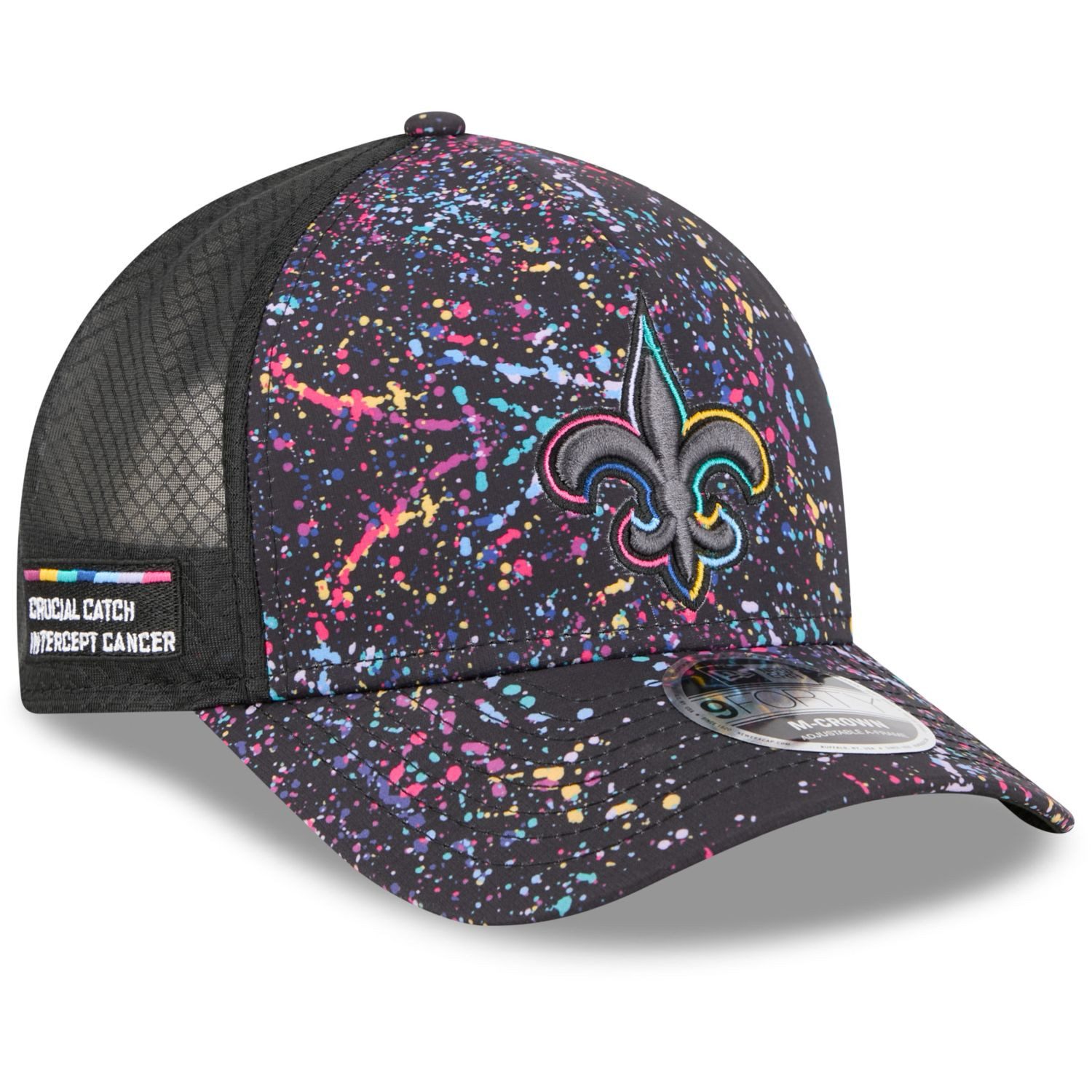 New Era Fleecemütze 9Forty MCrown Trucker CRUCIAL New Orleans Saints
