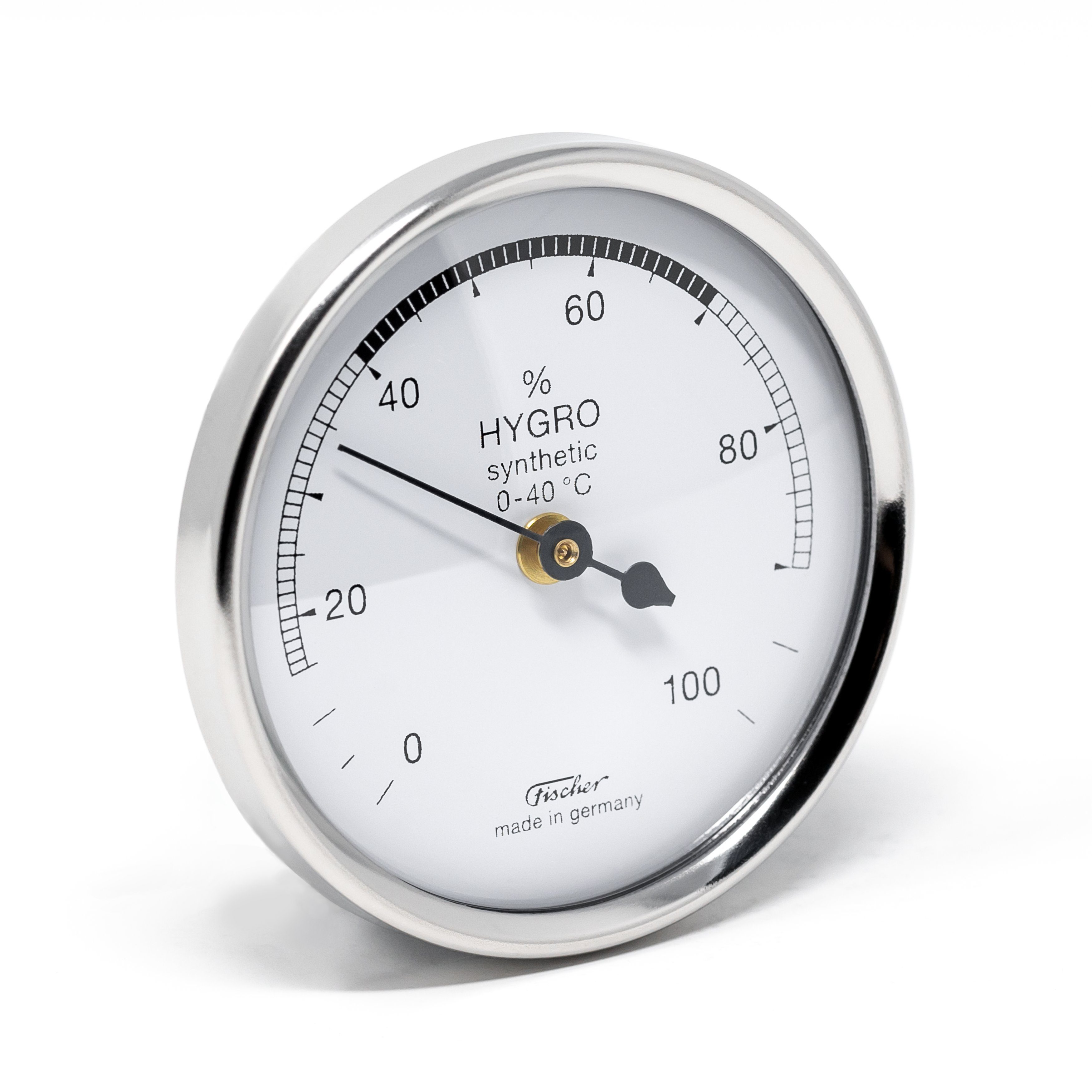 Hygrometer Fischer 150, Hygrometer synthetic 68 mm Made in Germany
