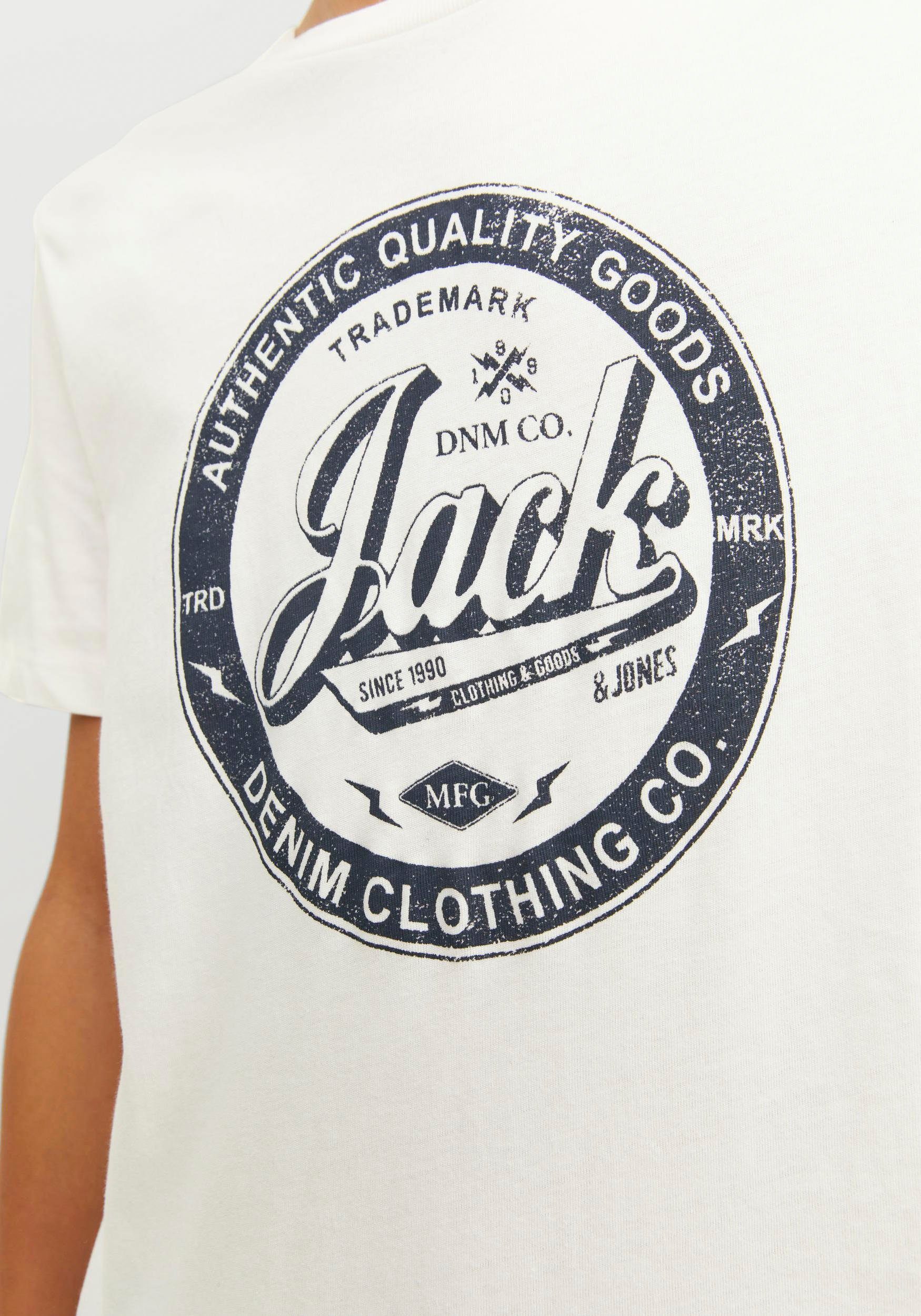 Jack & Jones Junior T-Shirt TEE dancer O-NECK cloud JJEJEANS