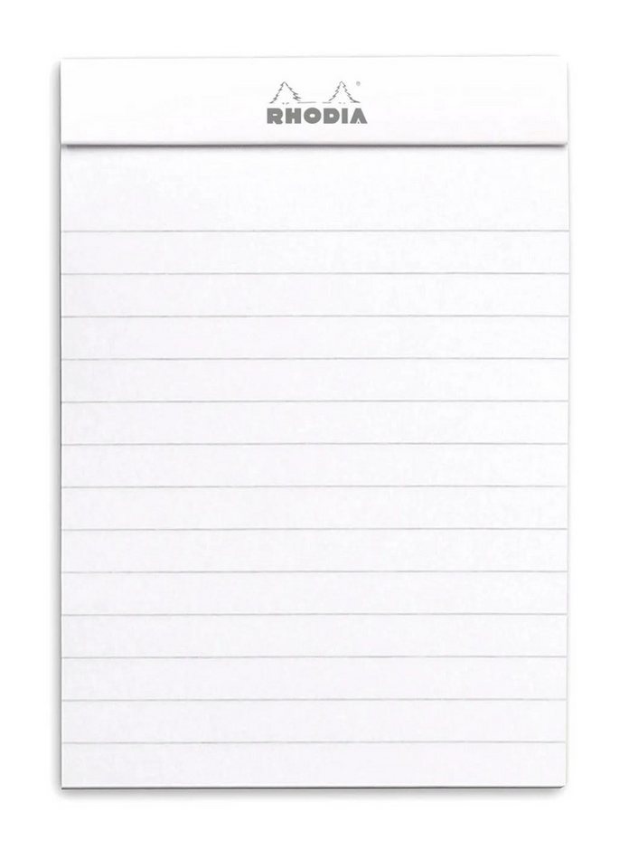 Thumbnail - EXACOMPTA Notizheft 10x Gehefter Notizblock No.12 8,5x12cm 80 Bl liniert 80g Weiß 12601C, Rhodia, Blöcke, Hefte und Noti...