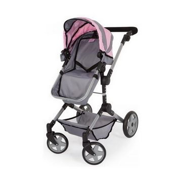 Reig Puppenwagen Reig Puppenwagen Set mit Tasche Pram Neo Pro Grau 57 cm