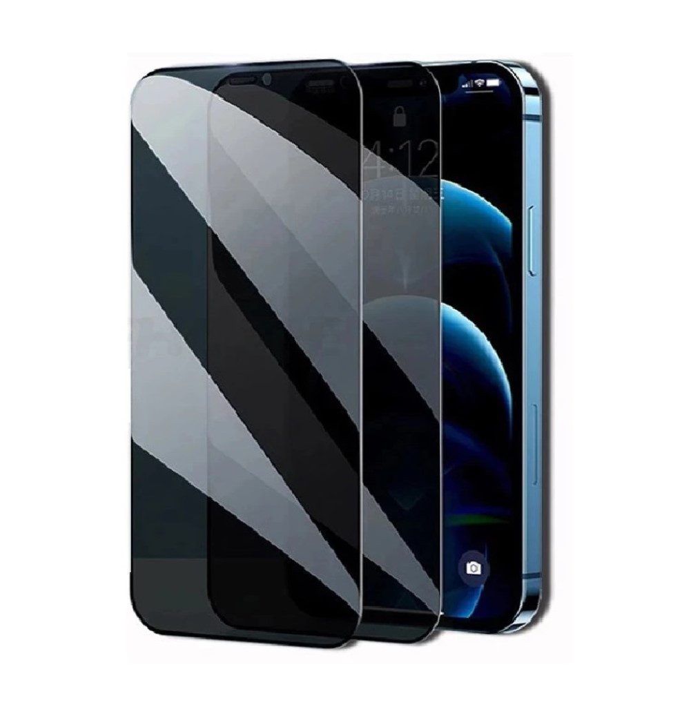 OLi Sichtschutzfolie 2X Sichtschutz Full Screen Privacy für iPhone 11/XR Panzer Schutz, (Spar-Set, 2-St), Sichtschutz, Privacy, Ful Screen Privat