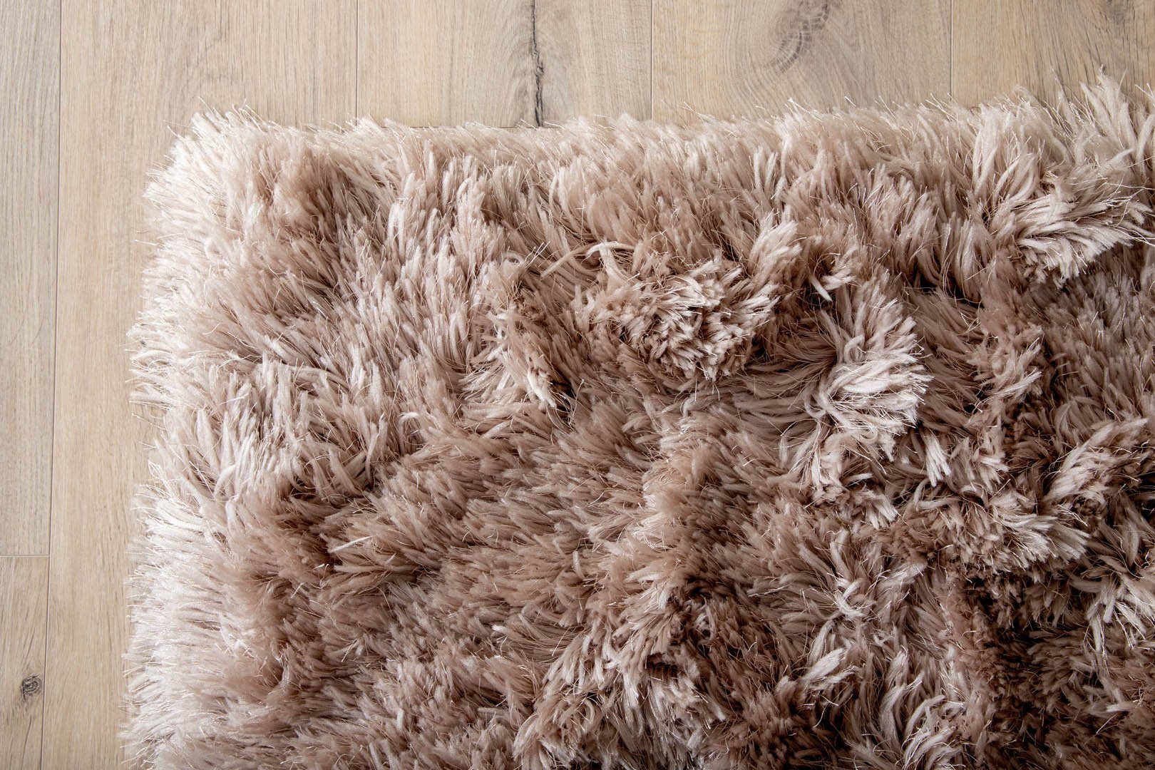 Venture Home Teppich Grace Teppich 300x300 cm Polyester beige., Höhe: 3 mm