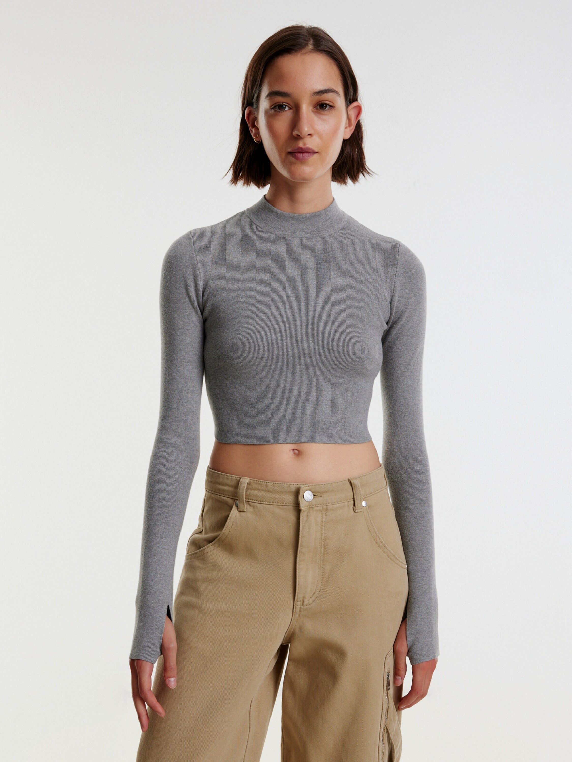 EDITED Strickpullover (1-tlg) Plain/ohne Details