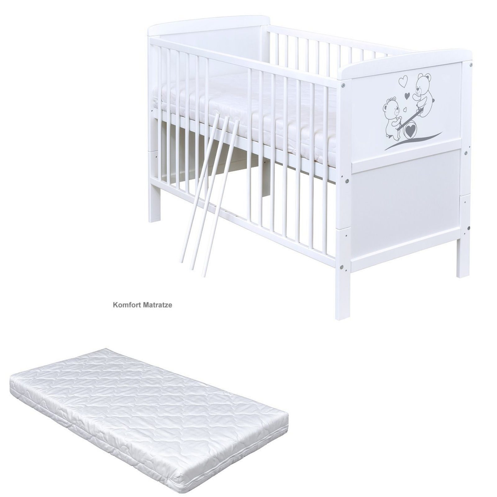 Babybett Luna Teddy Wippe