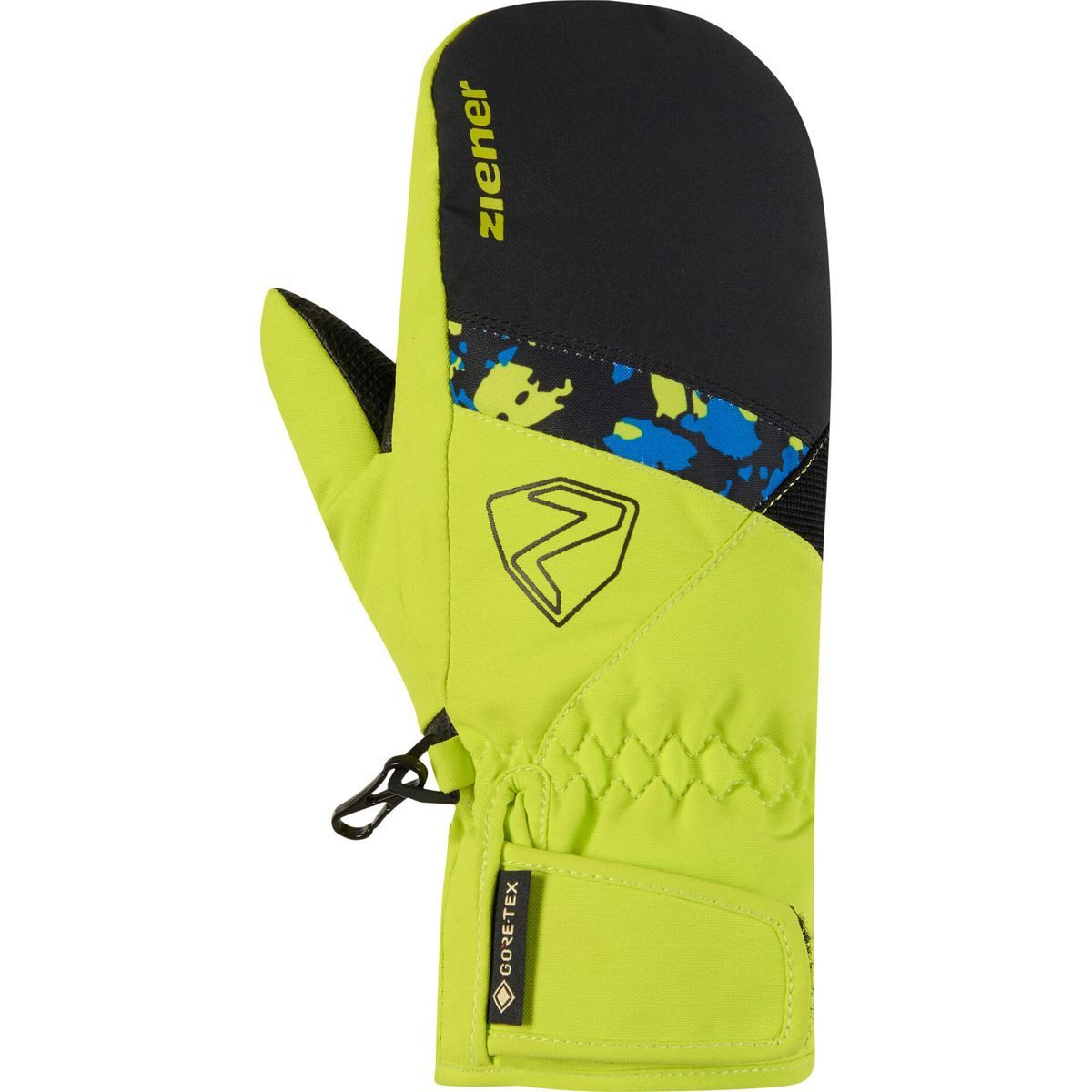 Ziener Skihandschuhe Levin-z GTX Mitten Glove Junior Unisex Perfekte Skifäustlinge für Kinder, die Wärme, Komfort und