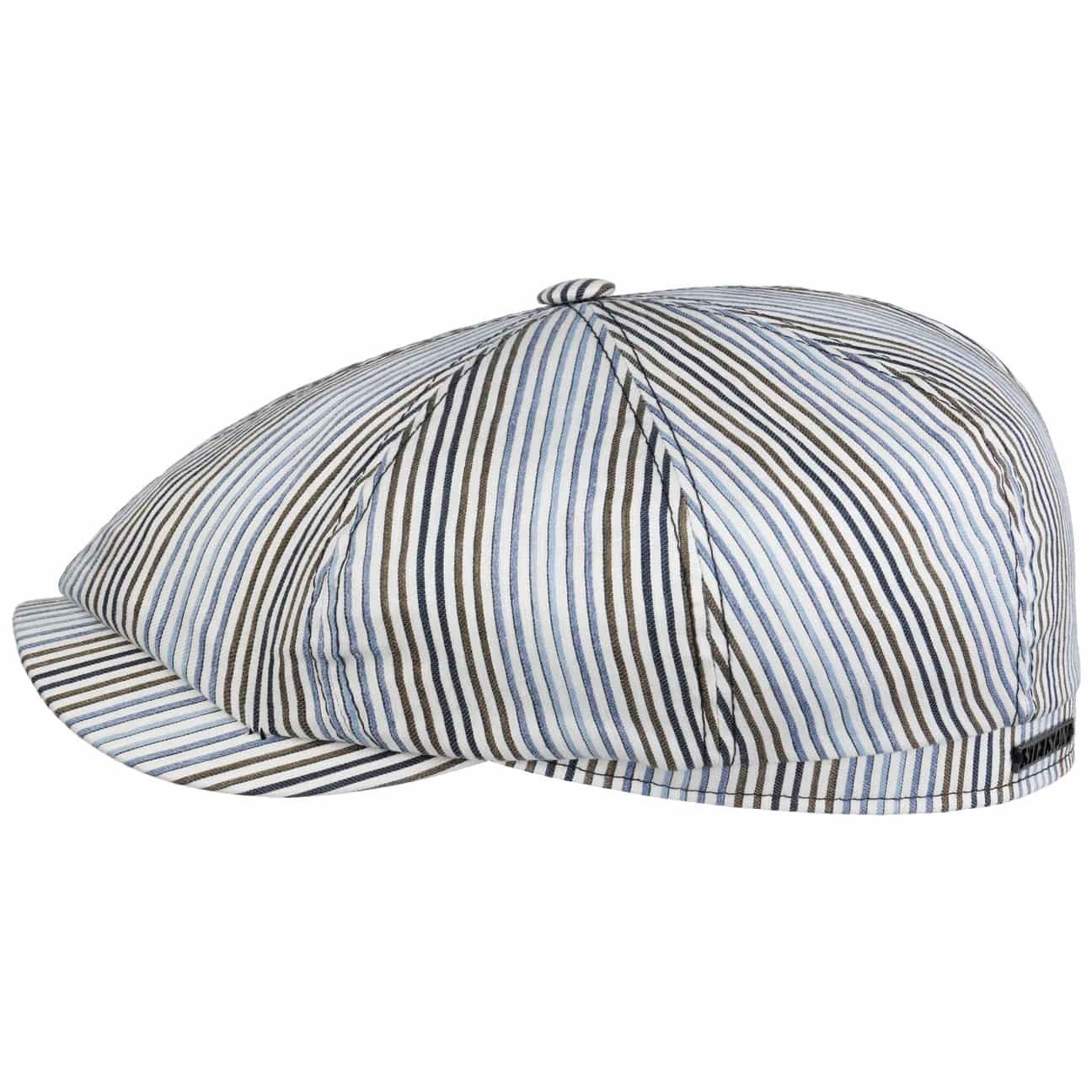Stetson Flat Cap (1-St) Schirmmütze mit Schirm, Made in the EU