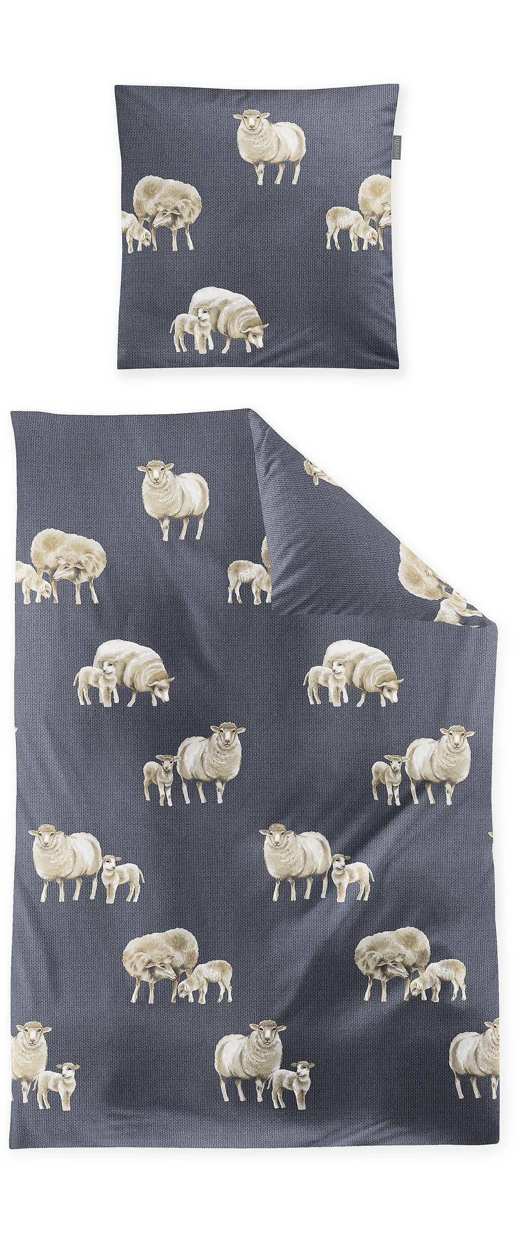 Irisette Bettwäsche Panda 8545, Feinbiber, 2 günstig online kaufen