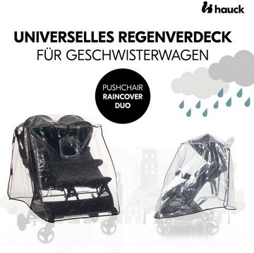 Hauck Kinderwagen-Regenschutzhülle Pushchair Raincover Duo, universal