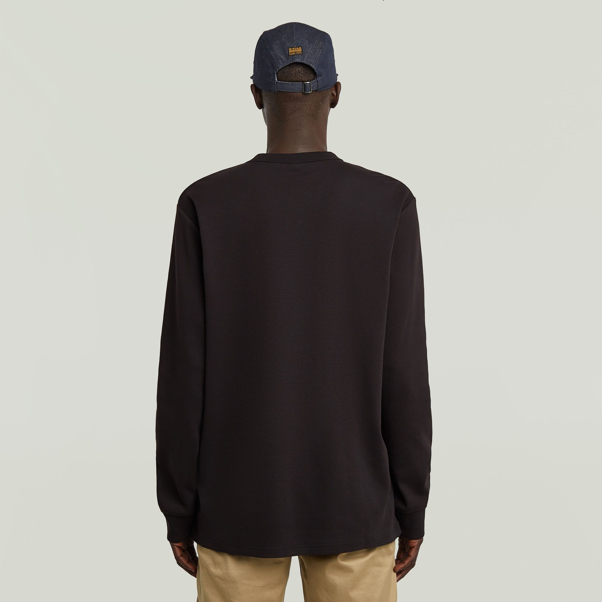 G-STAR Longsleeve Nifous R mit geripptem günstig online kaufen