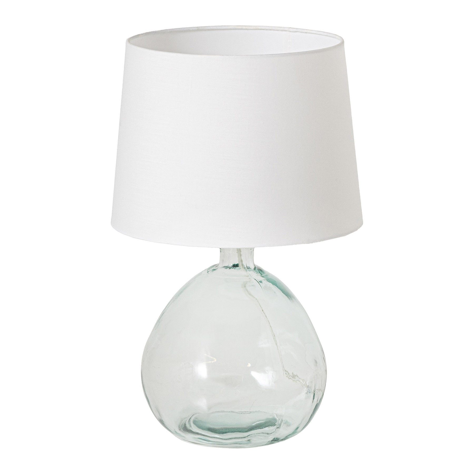 riess-ambiente Tischleuchte CLASSIC 45cm transparent / weiß · Tischleuchte günstig online kaufen